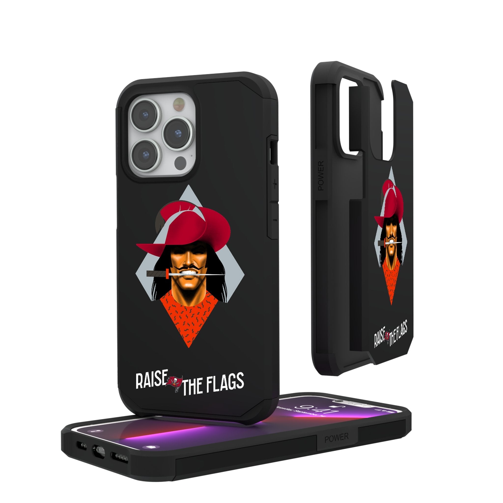 Tampa Bay Buccaneers 2024 Illustrated Limited Edition Rugged Phone Case