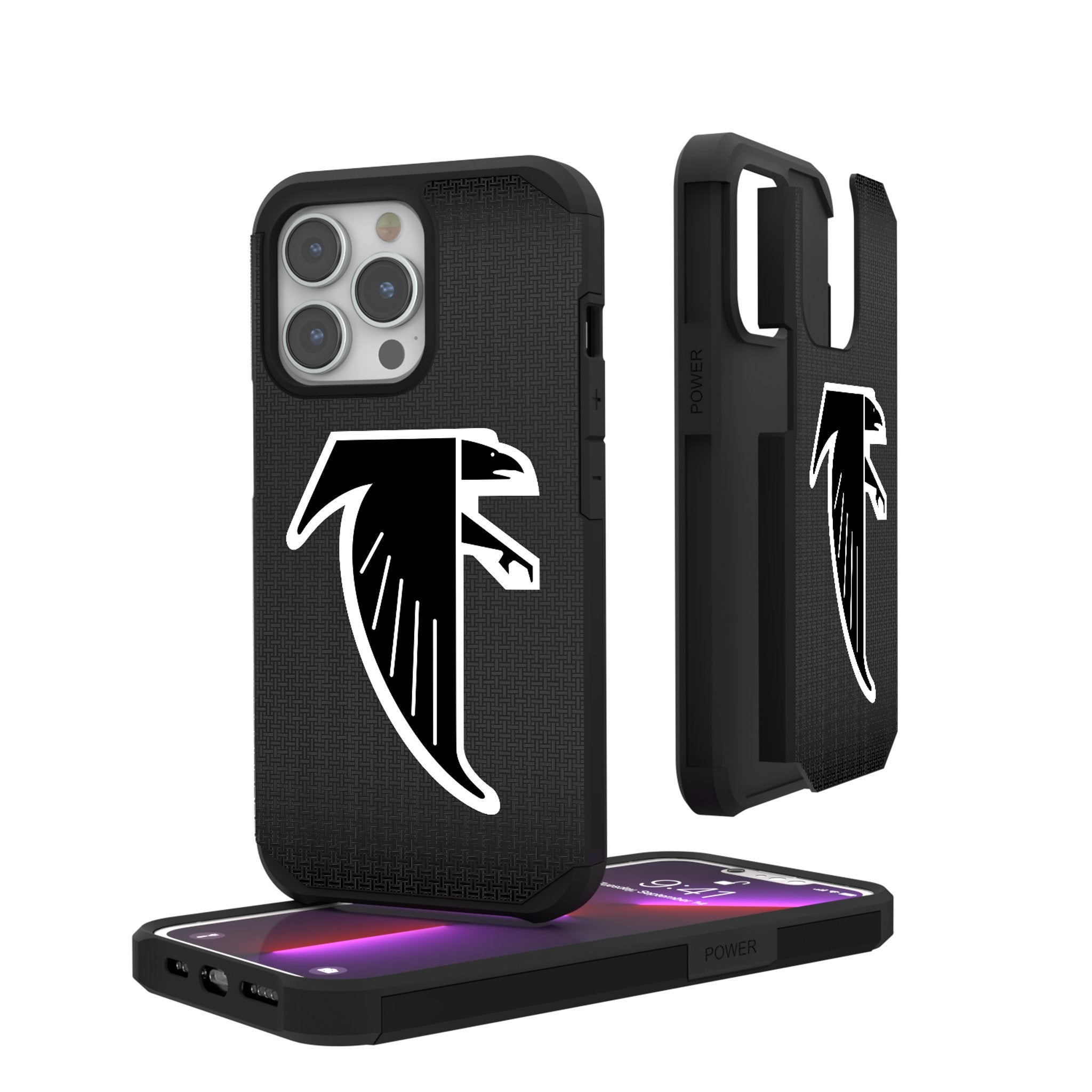 Atlanta Falcons Classic  Linen Rugged Phone Case 1