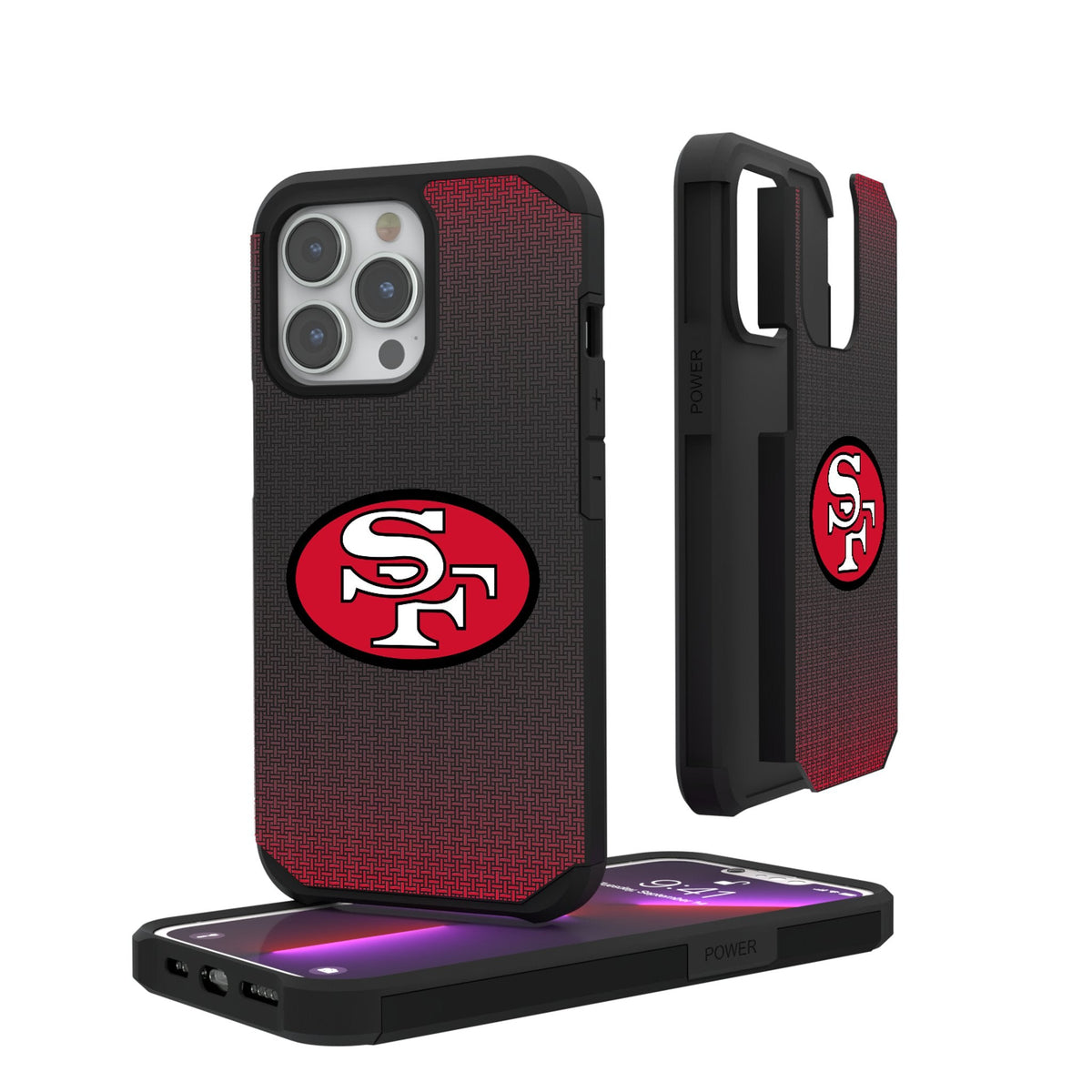 San Francisco 49ers Historic Collection Linen Rugged Phone Case