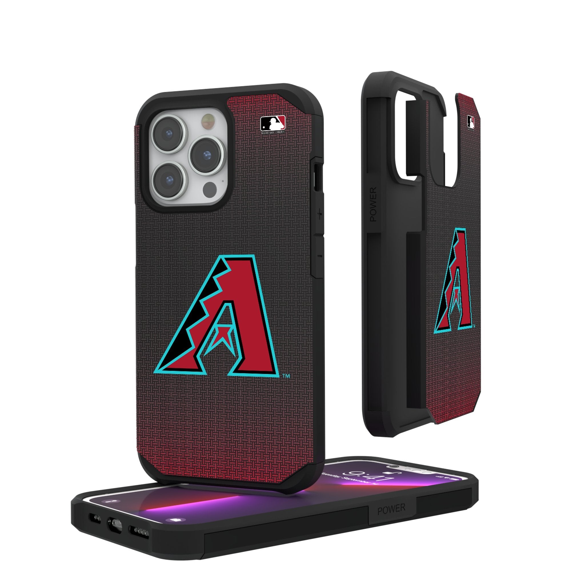 Arizona Diamondbacks Linen Rugged Phone Case