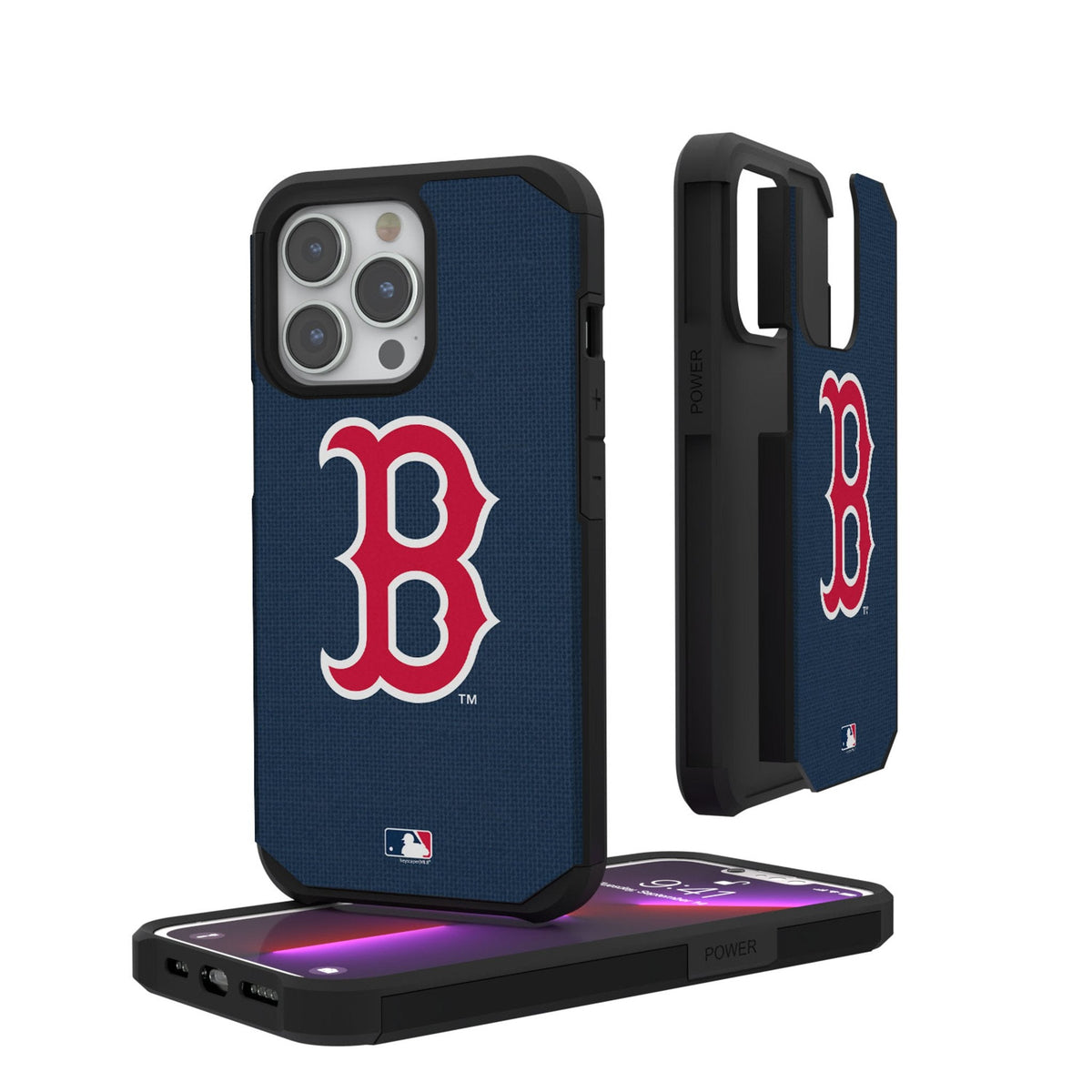 Boston Red Sox Solid Rugged Phone Case