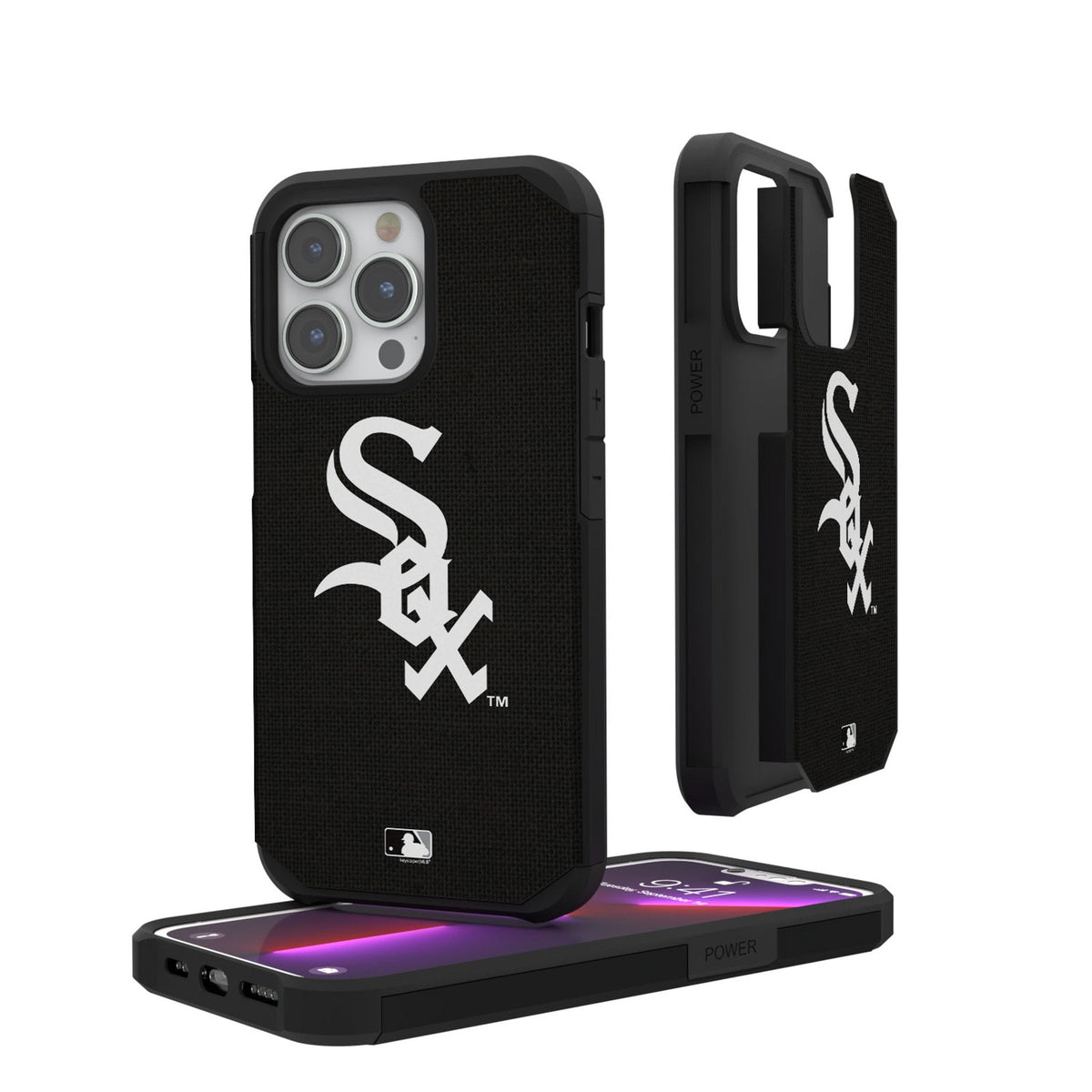 Chicago White Sox Solid Rugged Phone Case 1