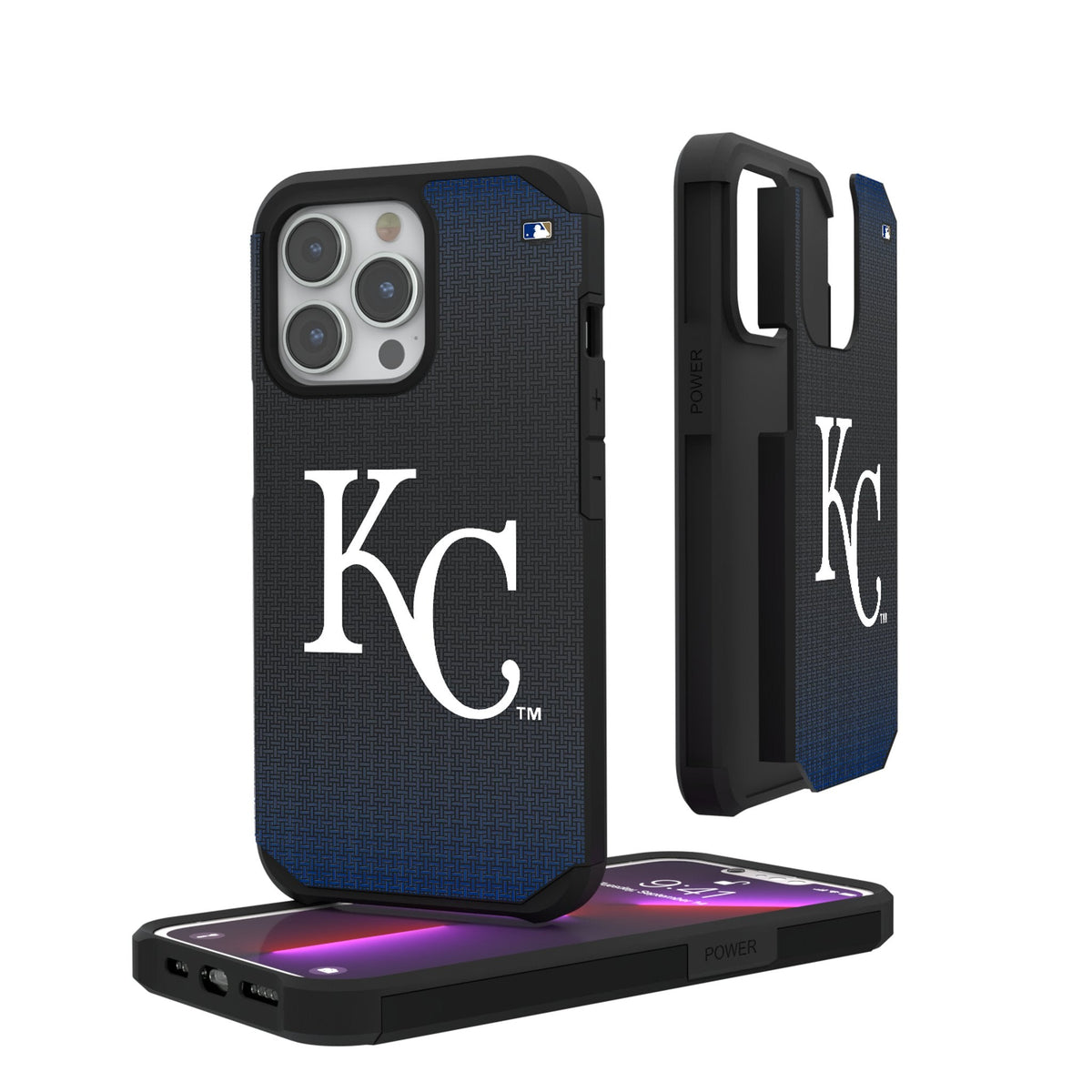 Kansas City Royals Linen Rugged Phone Case
