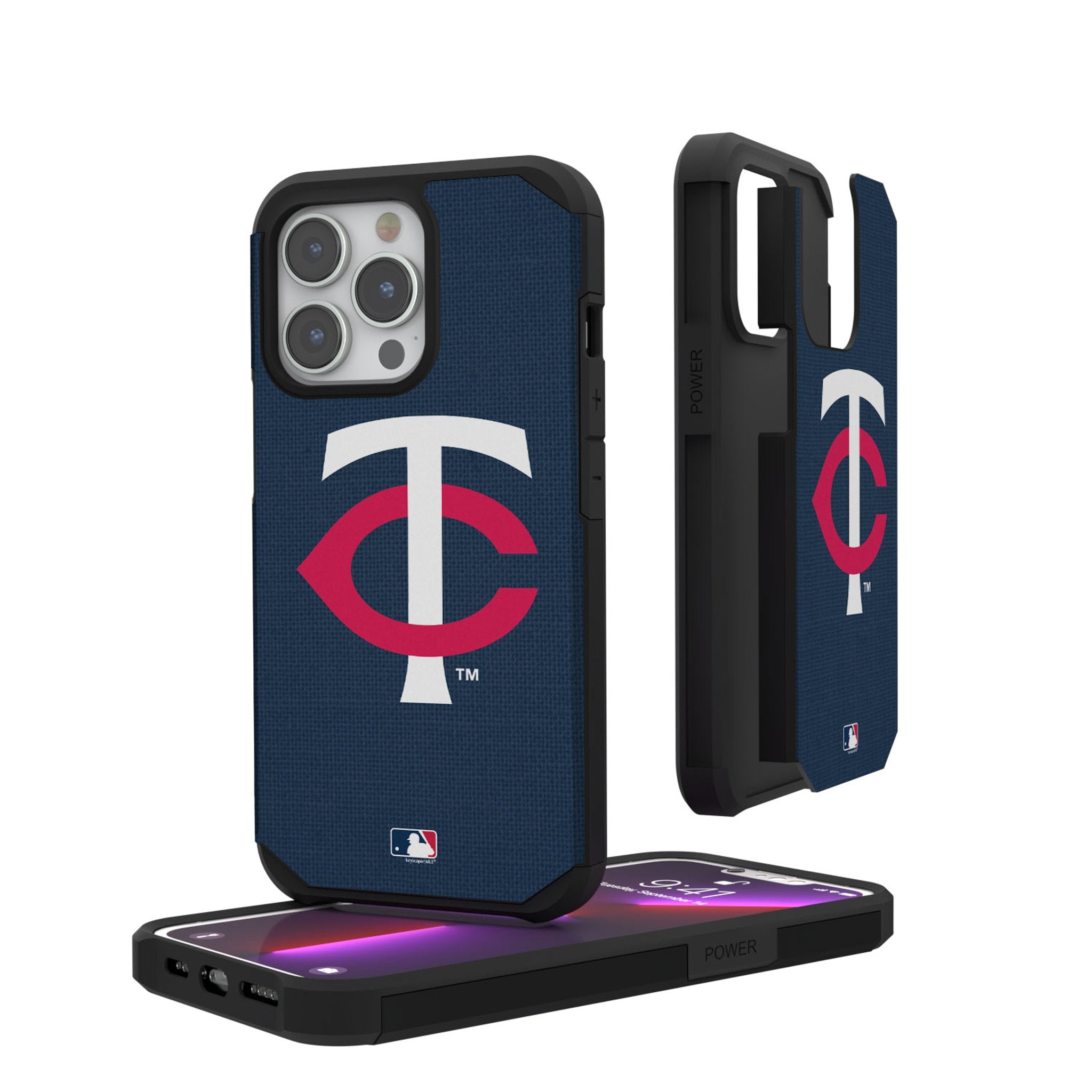 Minnesota Twins Solid Rugged Phone Case