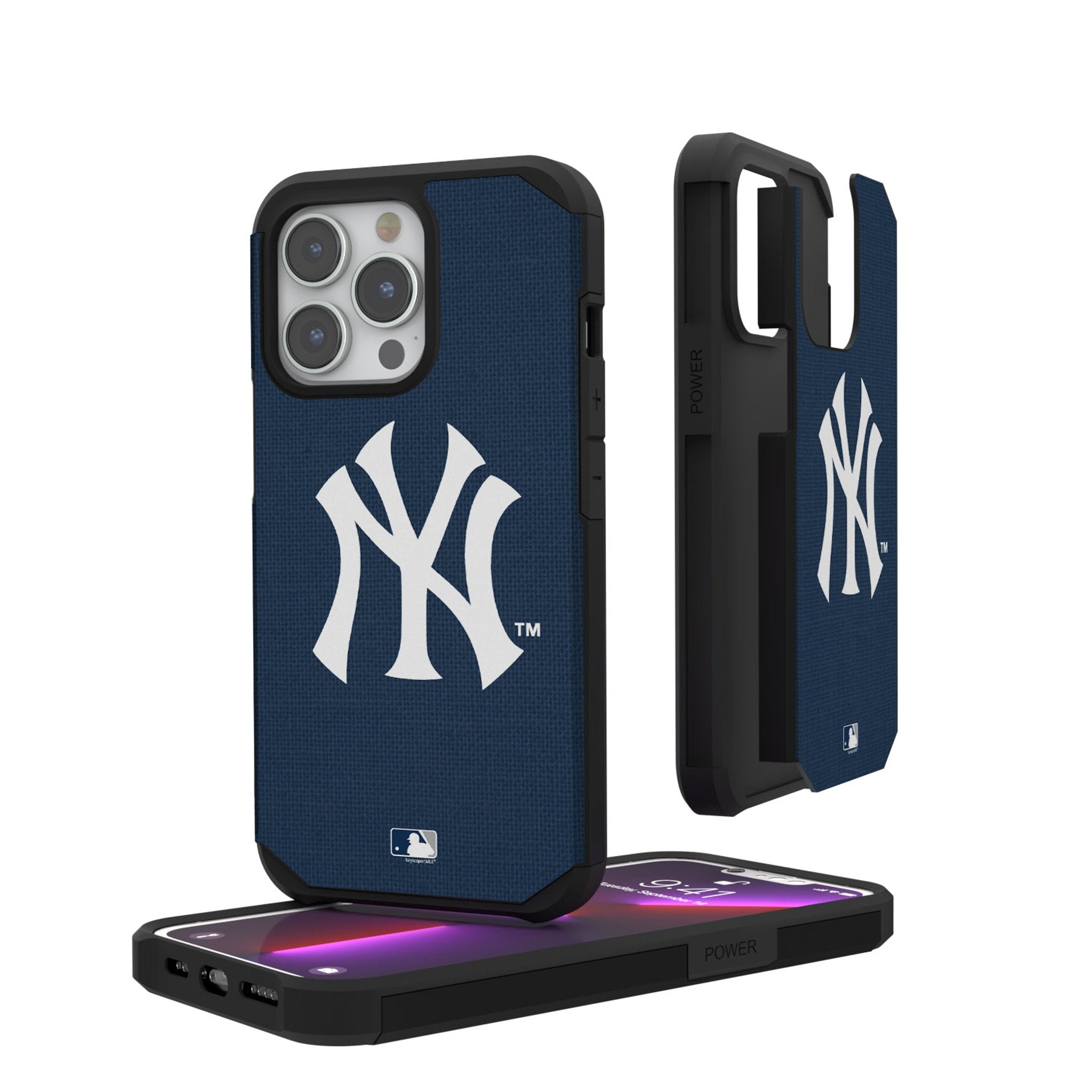New York Yankees Solid Rugged Phone Case 1