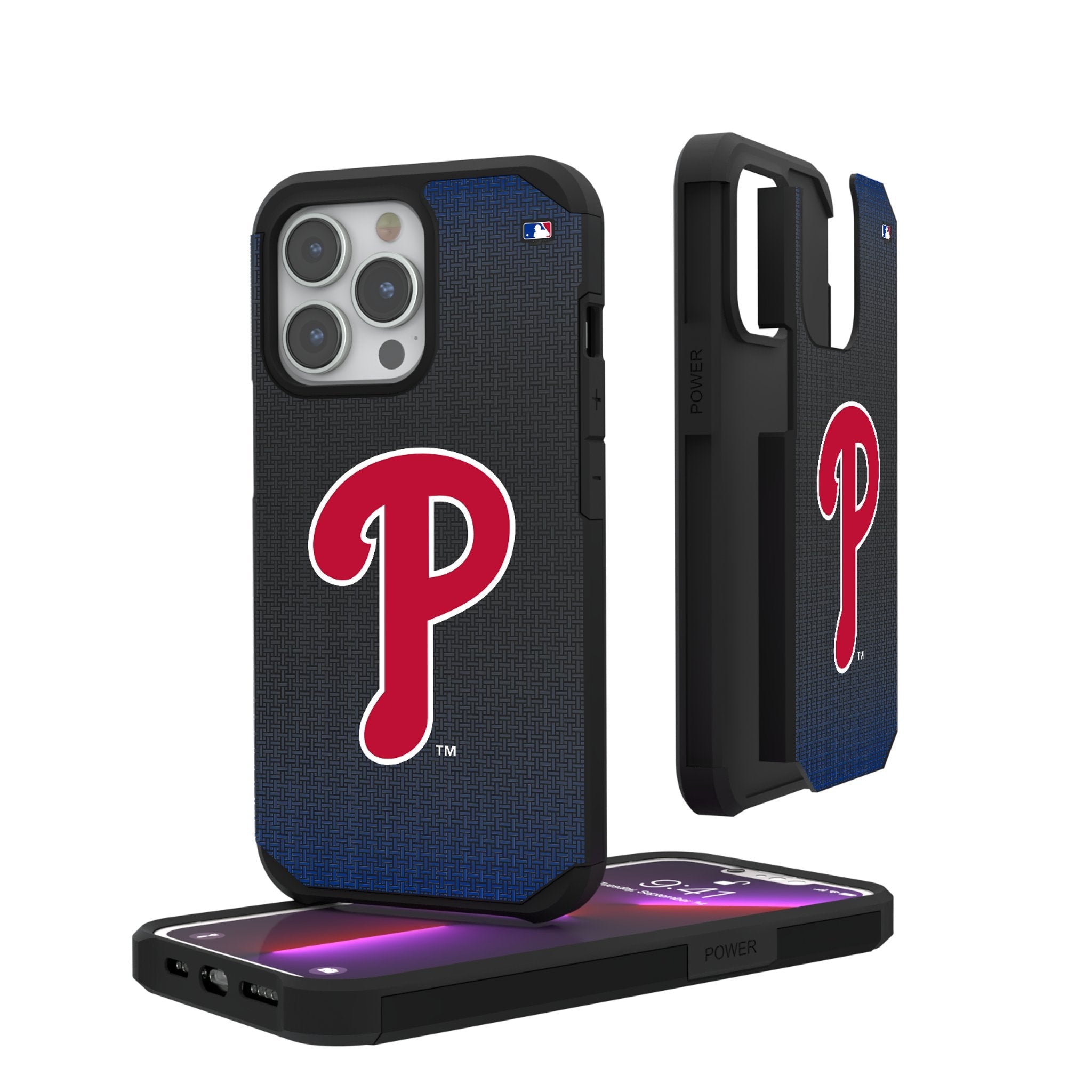 Philadelphia Phillies Linen Rugged Phone Case
