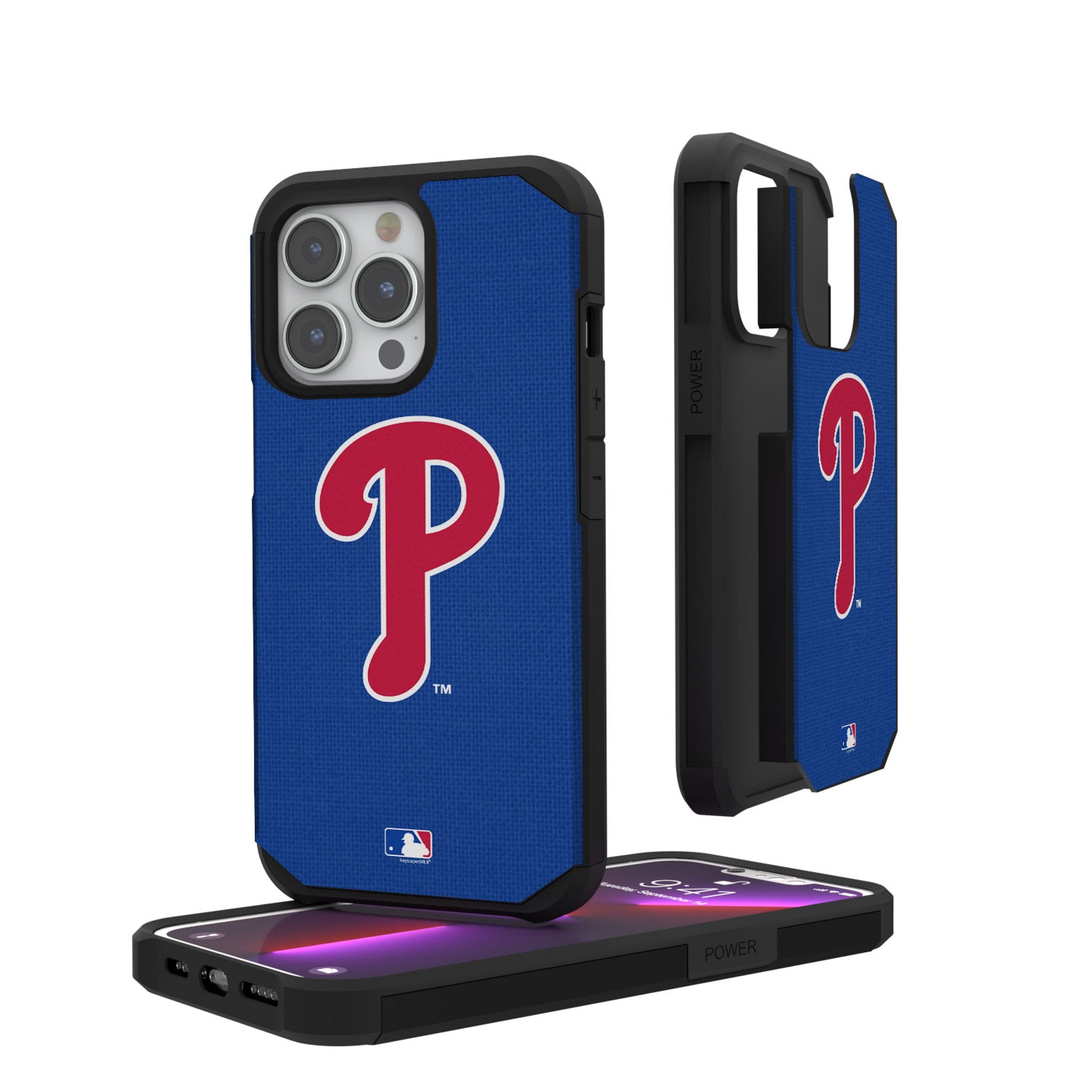Philadelphia Phillies Solid Rugged Phone Case