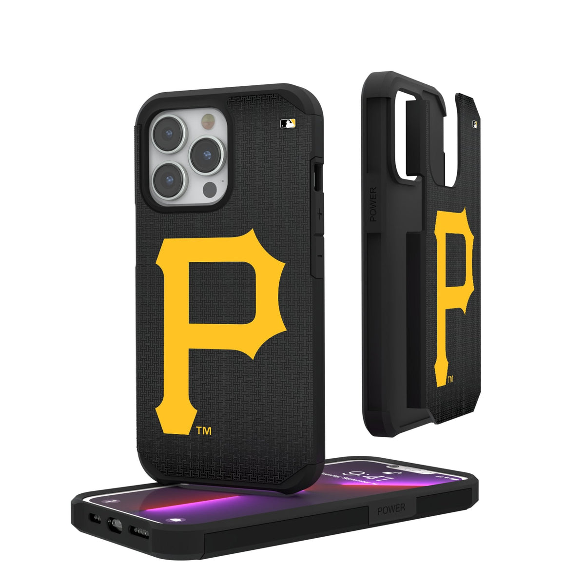 Pittsburgh Pirates Linen Rugged Phone Case