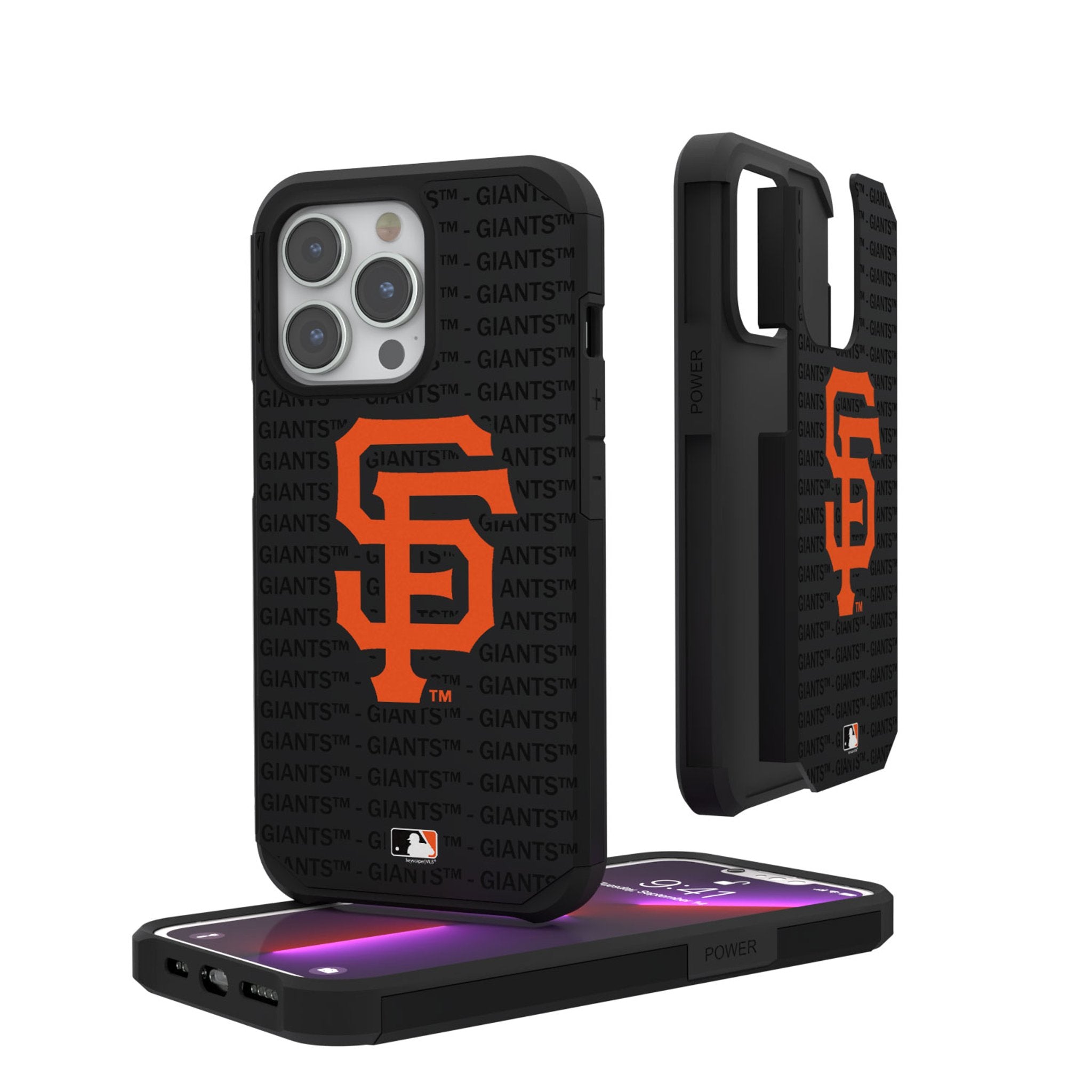 San Francisco Giants Text Backdrop Rugged Phone Case