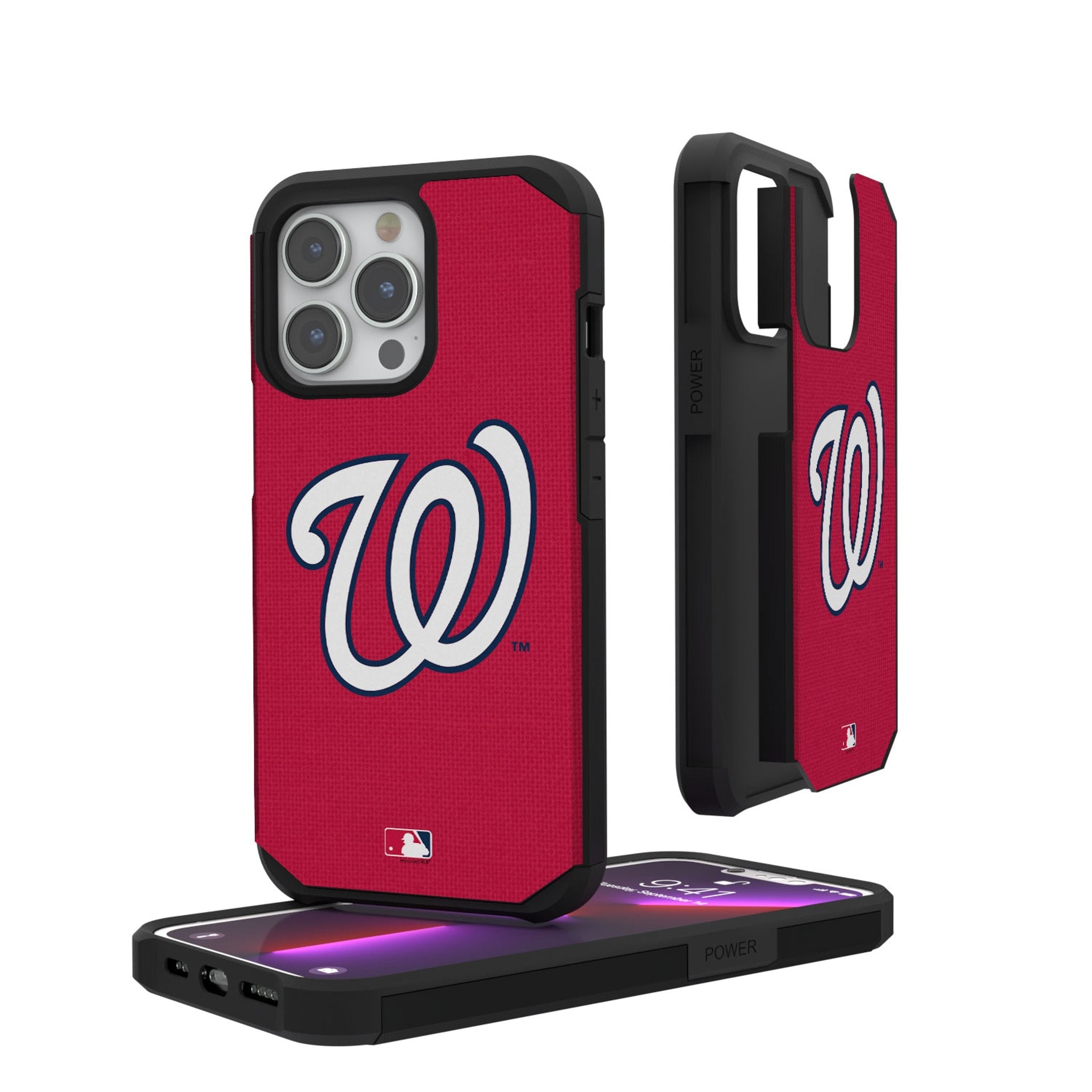Washington Nationals Solid Rugged Phone Case 1