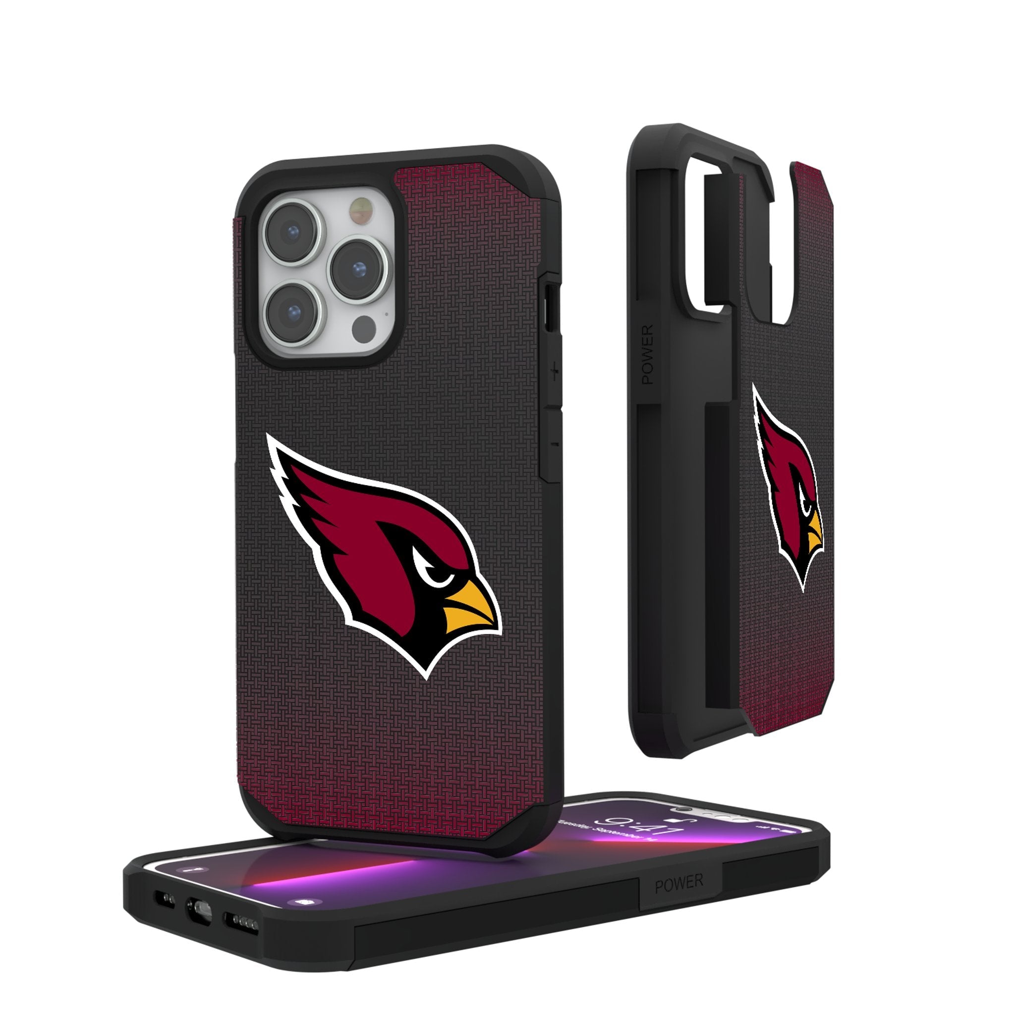 Arizona Cardinals Linen Rugged Phone Case