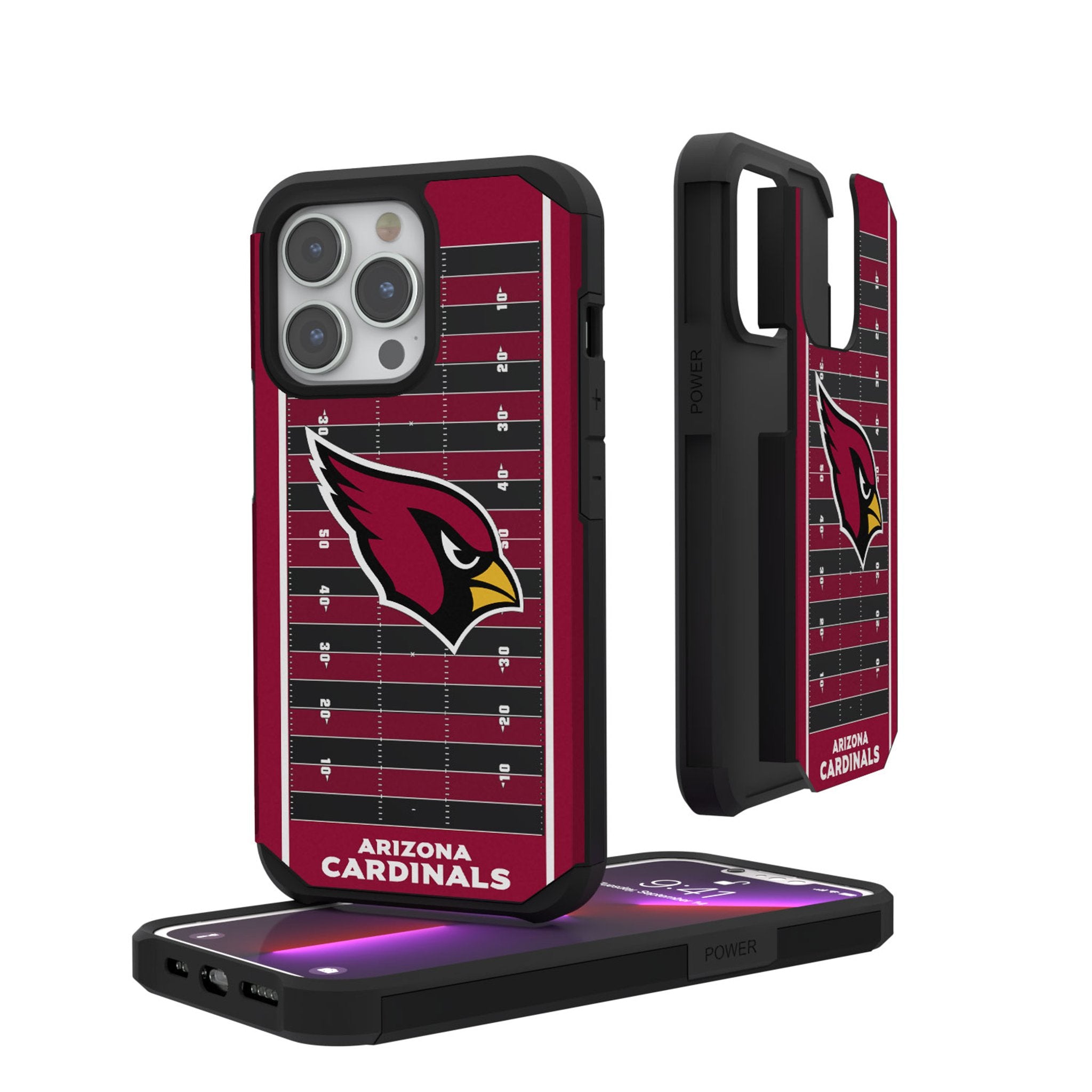 Arizona Cardinals Field Rugged Phone Case