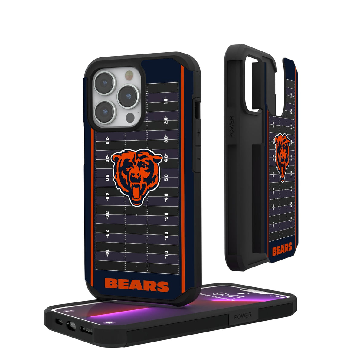Chicago Bears Field Rugged Phone Case 1