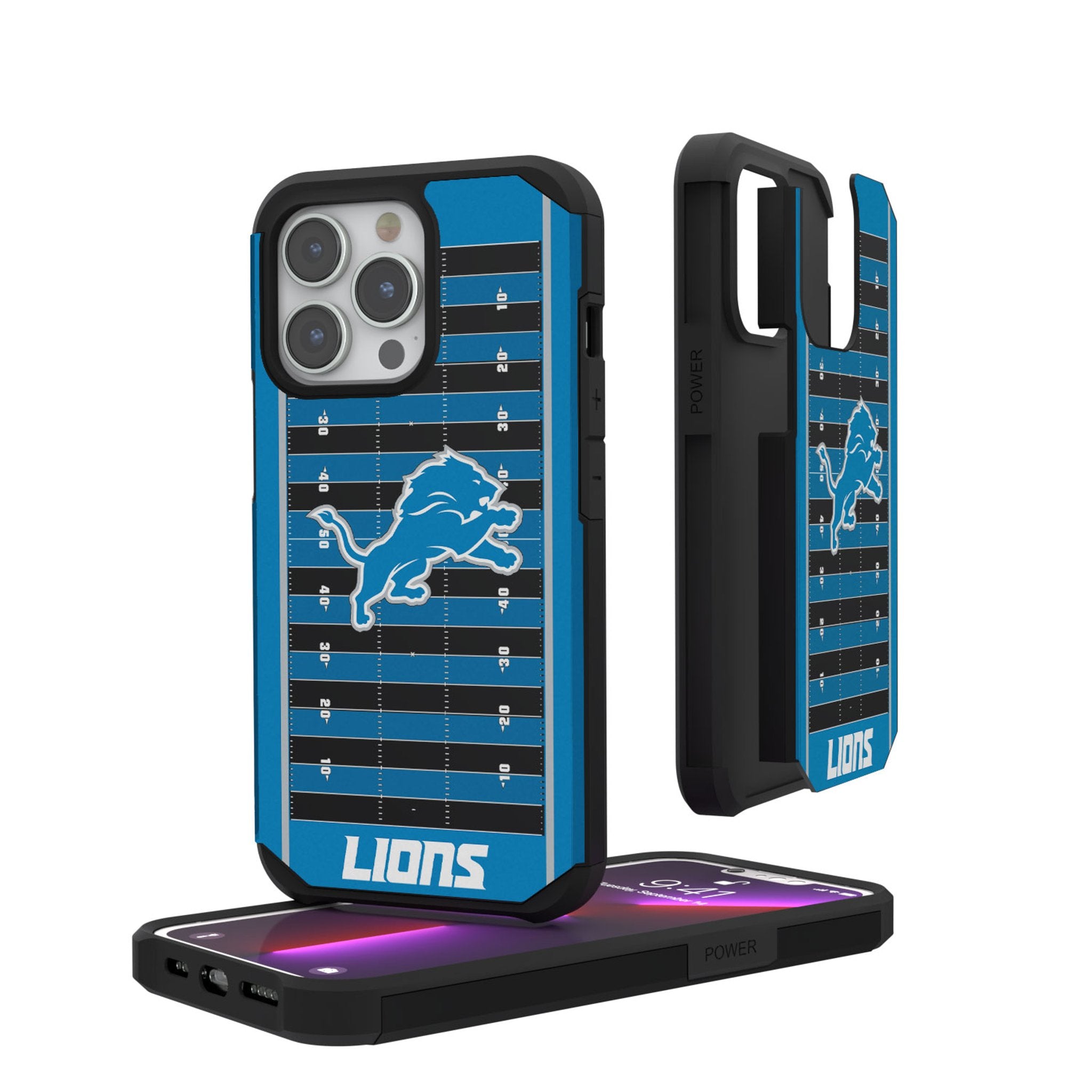 Detroit Lions Field Rugged Phone Case 1