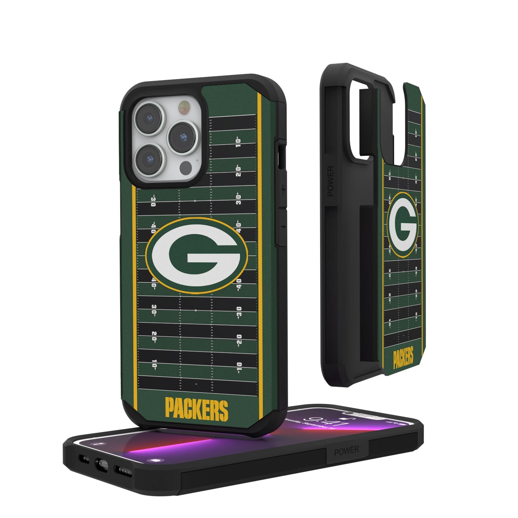 Green Bay Packers Field Rugged Phone Case 1
