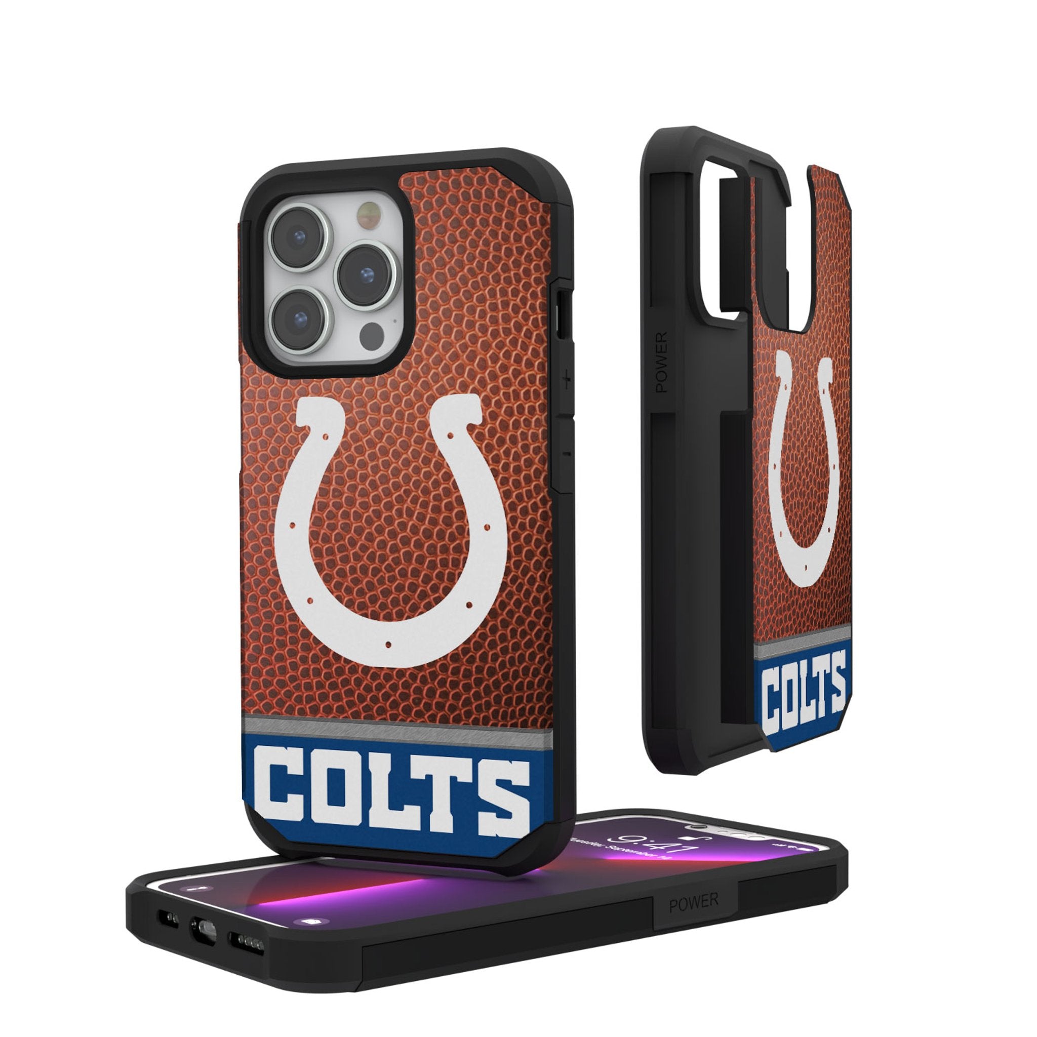 Indianapolis Colts Football Wordmark Rugged Phone Case 1