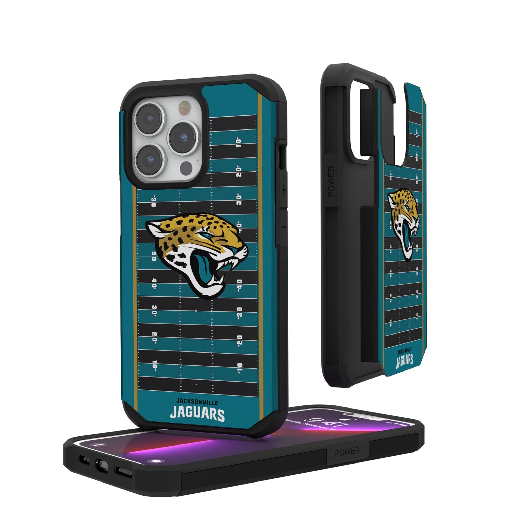 Jacksonville Jaguars Field Rugged Phone Case 1