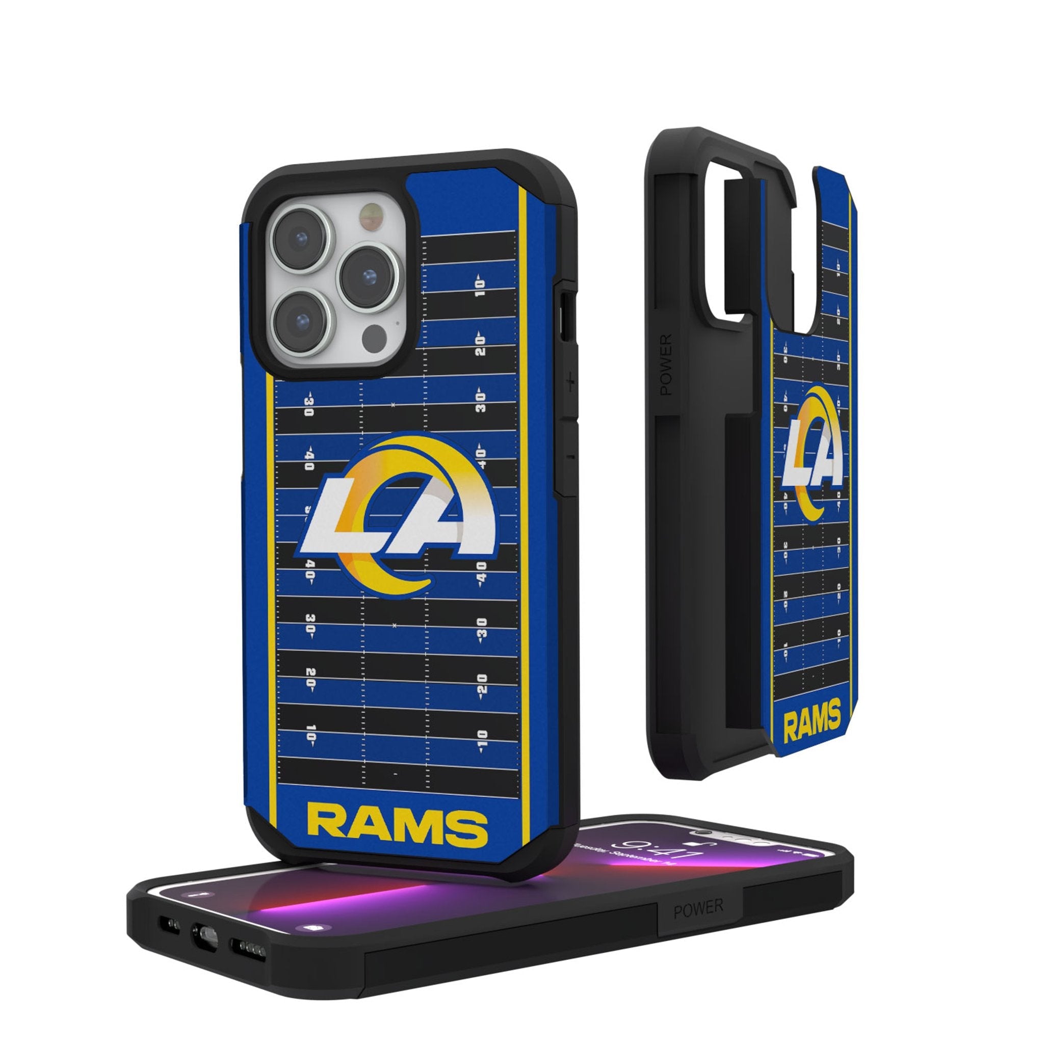 Los Angeles Rams Field Rugged Phone Case 1