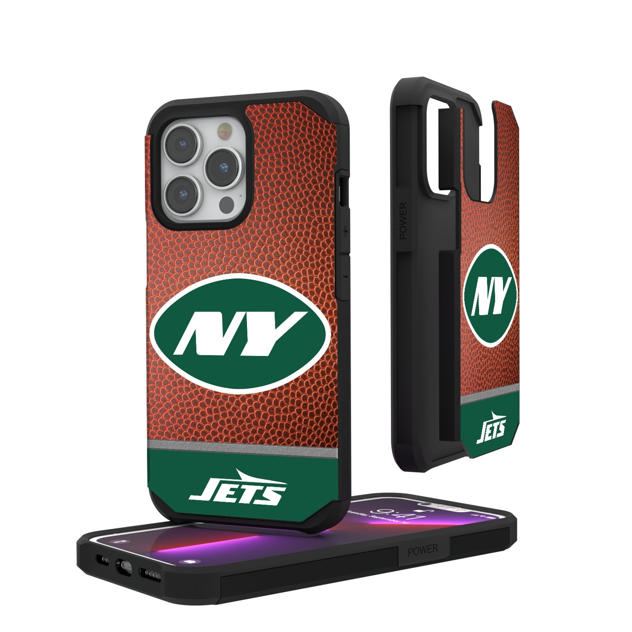 New York Jets Football Wordmark Rugged Phone Case 1