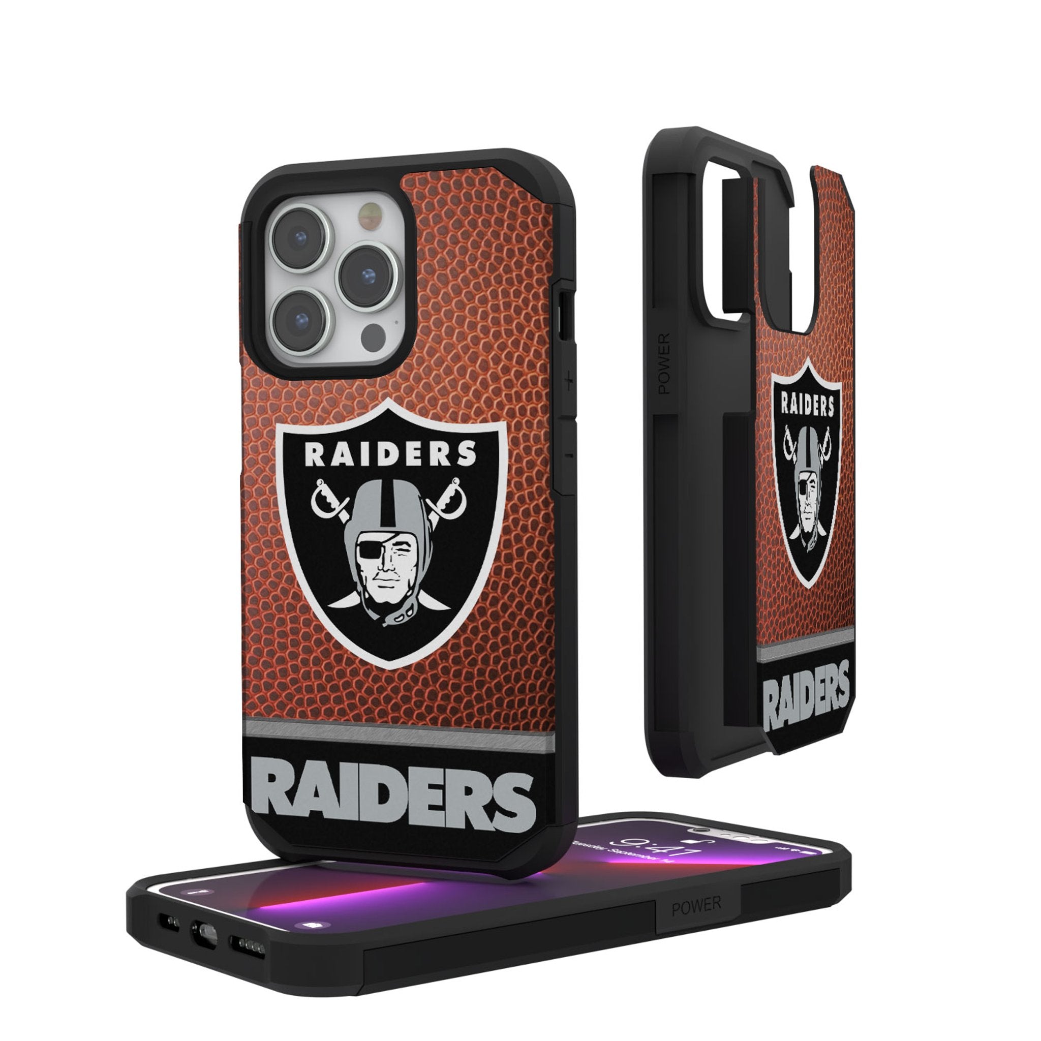 Las Vegas Raiders Football Wordmark Rugged Phone Case 1
