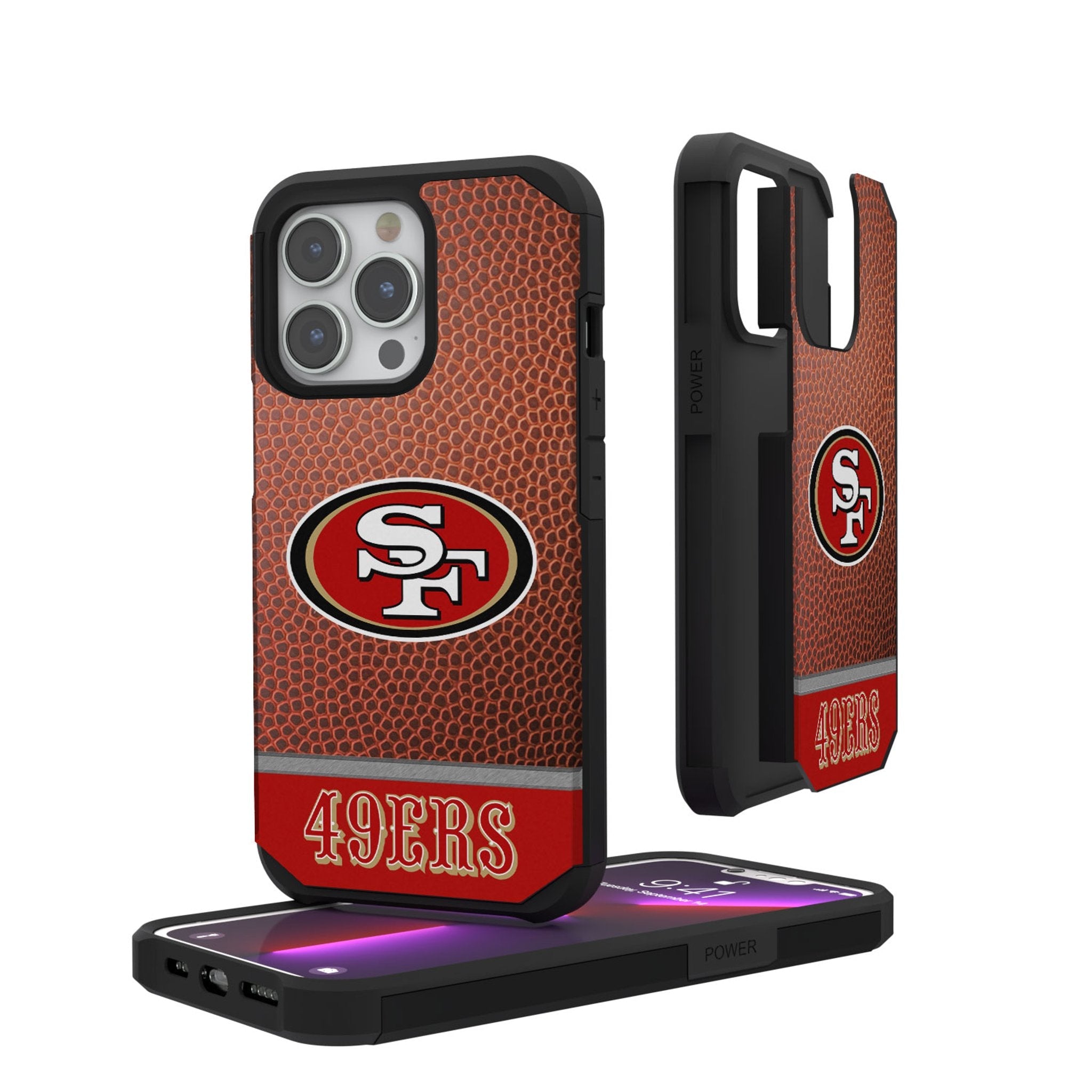 San Francisco 49ers Football Wordmark Rugged Phone Case