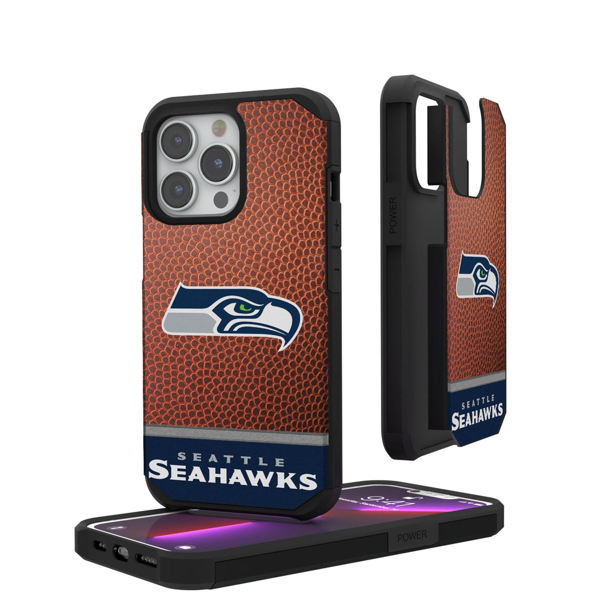 Seattle Seahawks Football Wordmark Rugged Phone Case