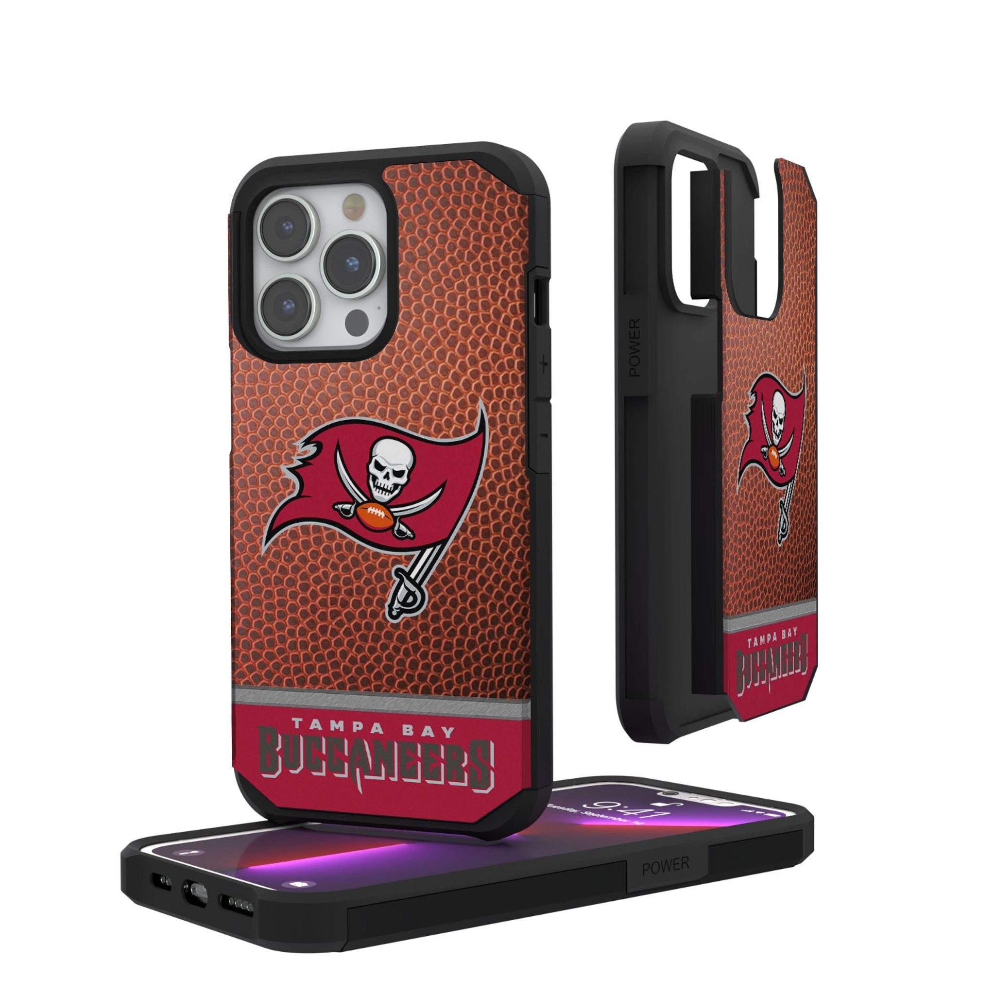 Tampa Bay Buccaneers Football Wordmark Rugged Phone Case