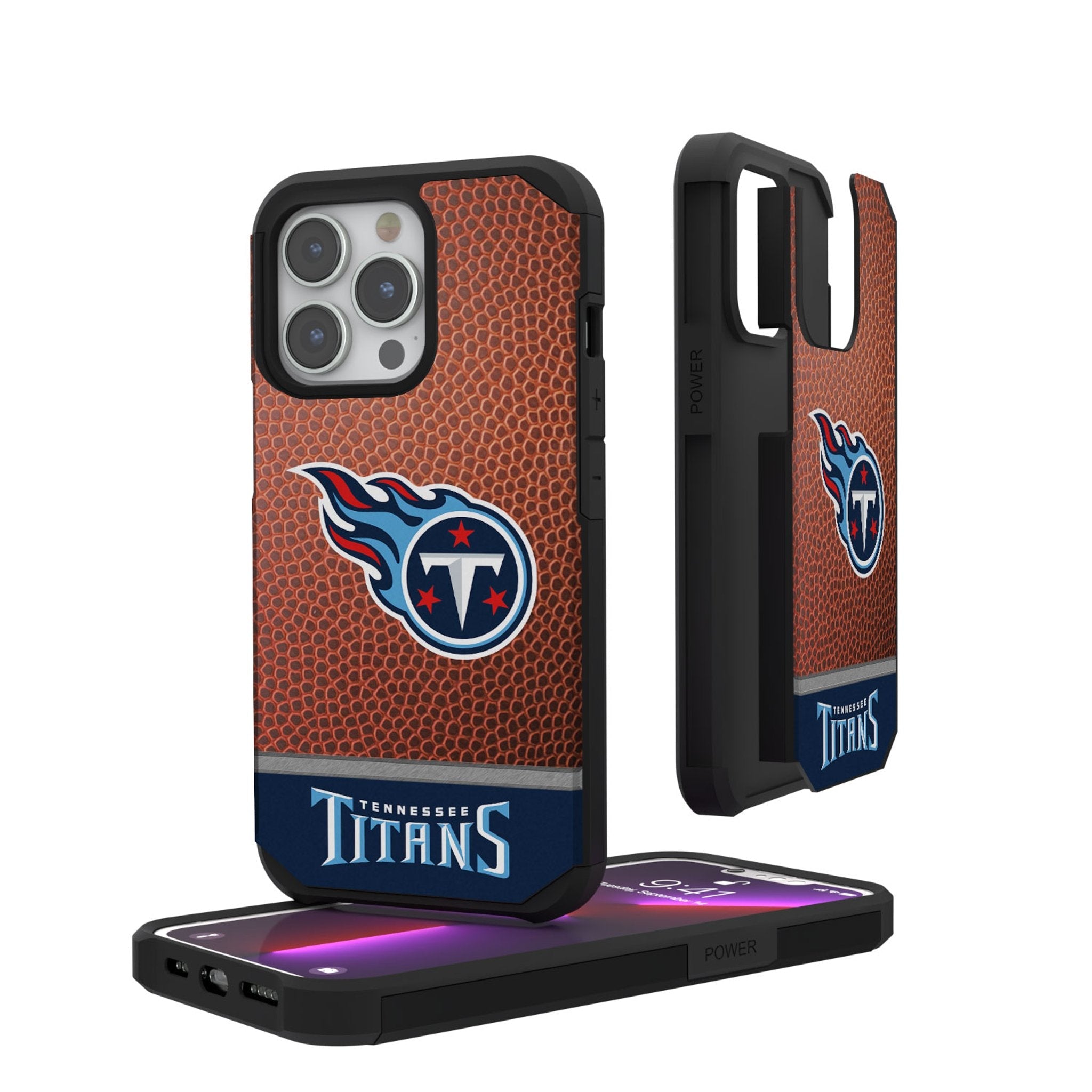 Tennessee Titans Football Wordmark Rugged Phone Case 1
