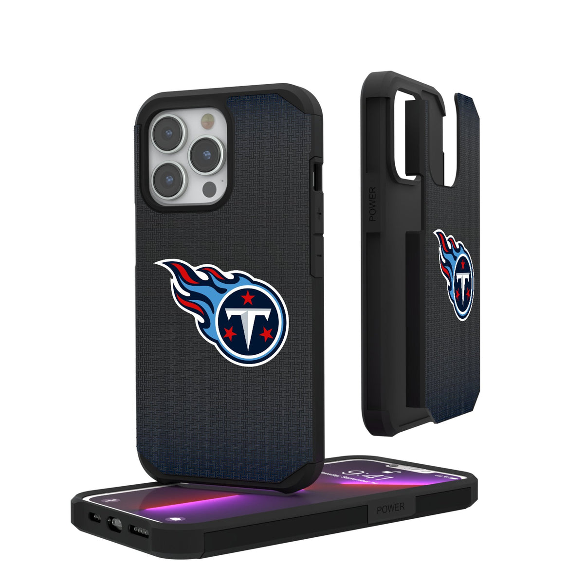 Tennessee Titans Linen Rugged Phone Case 1