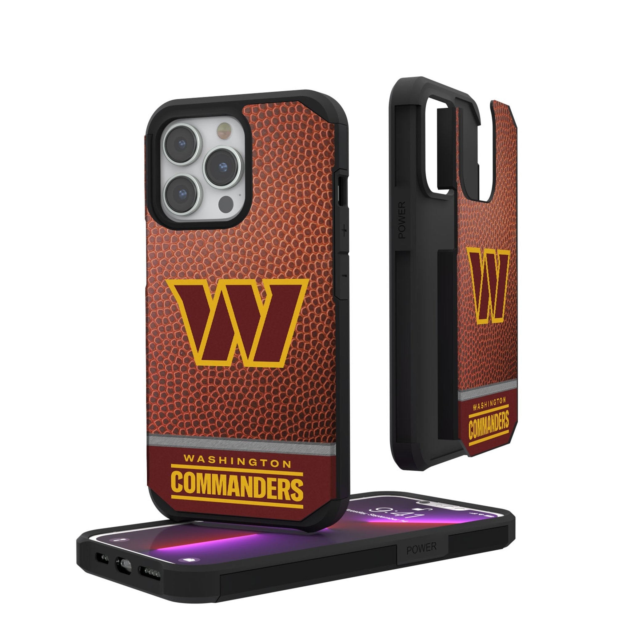 Washington Commanders Football Wordmark Rugged Phone Case 1