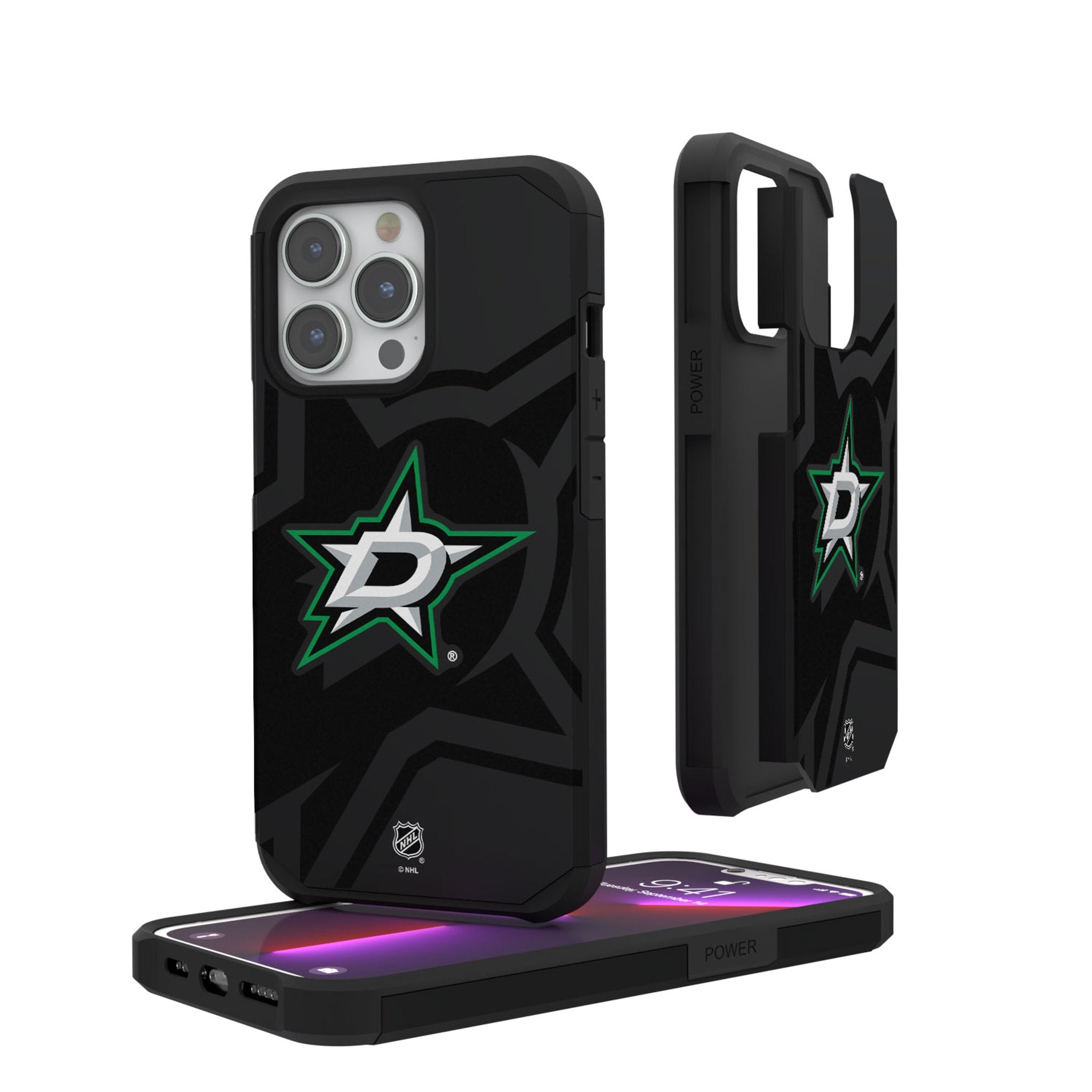 Dallas Stars Monocolor Tilt Rugged Phone Case