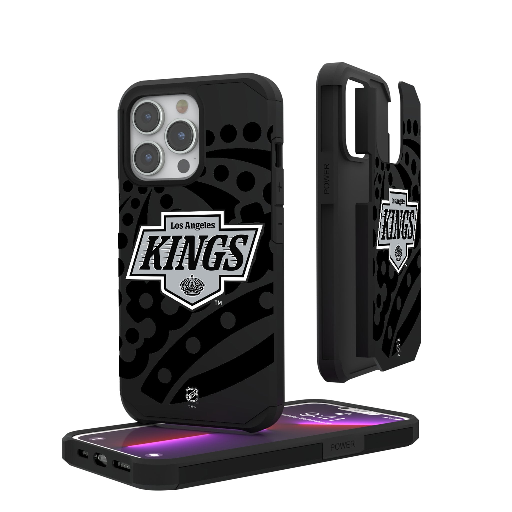 LA Kings Monocolor Tilt Rugged Phone Case