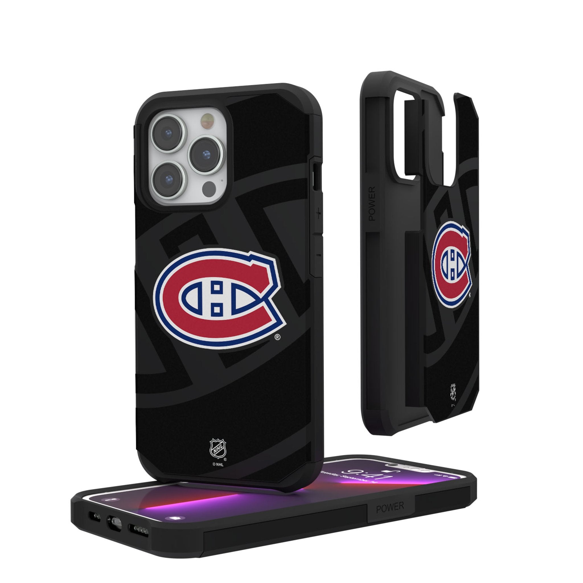 Montreal Canadiens Monocolor Tilt Rugged Phone Case