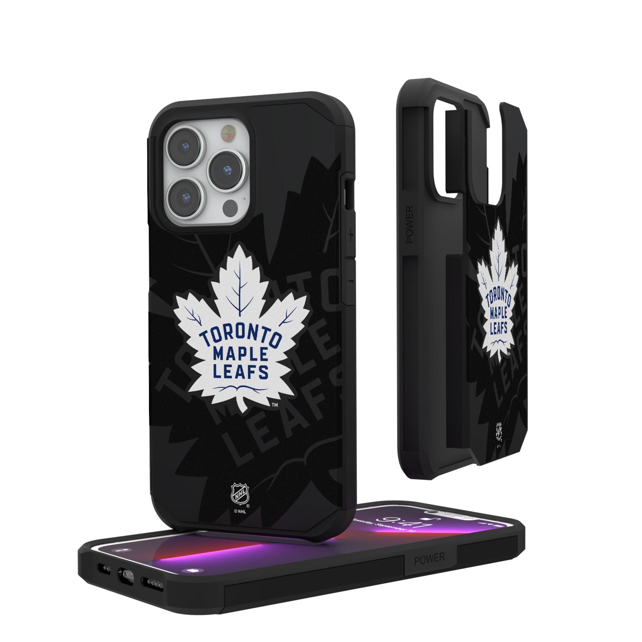 Toronto Maple Leafs Monocolor Tilt Rugged Phone Case