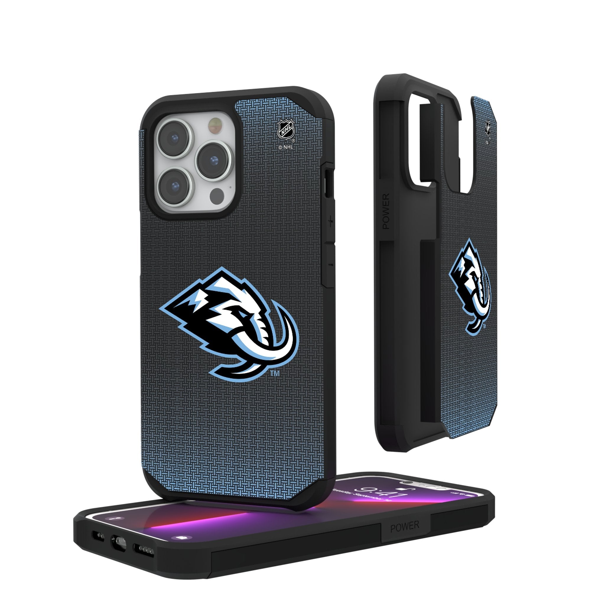 Utah Mammoth Linen Rugged Phone Case for Apple iPhone