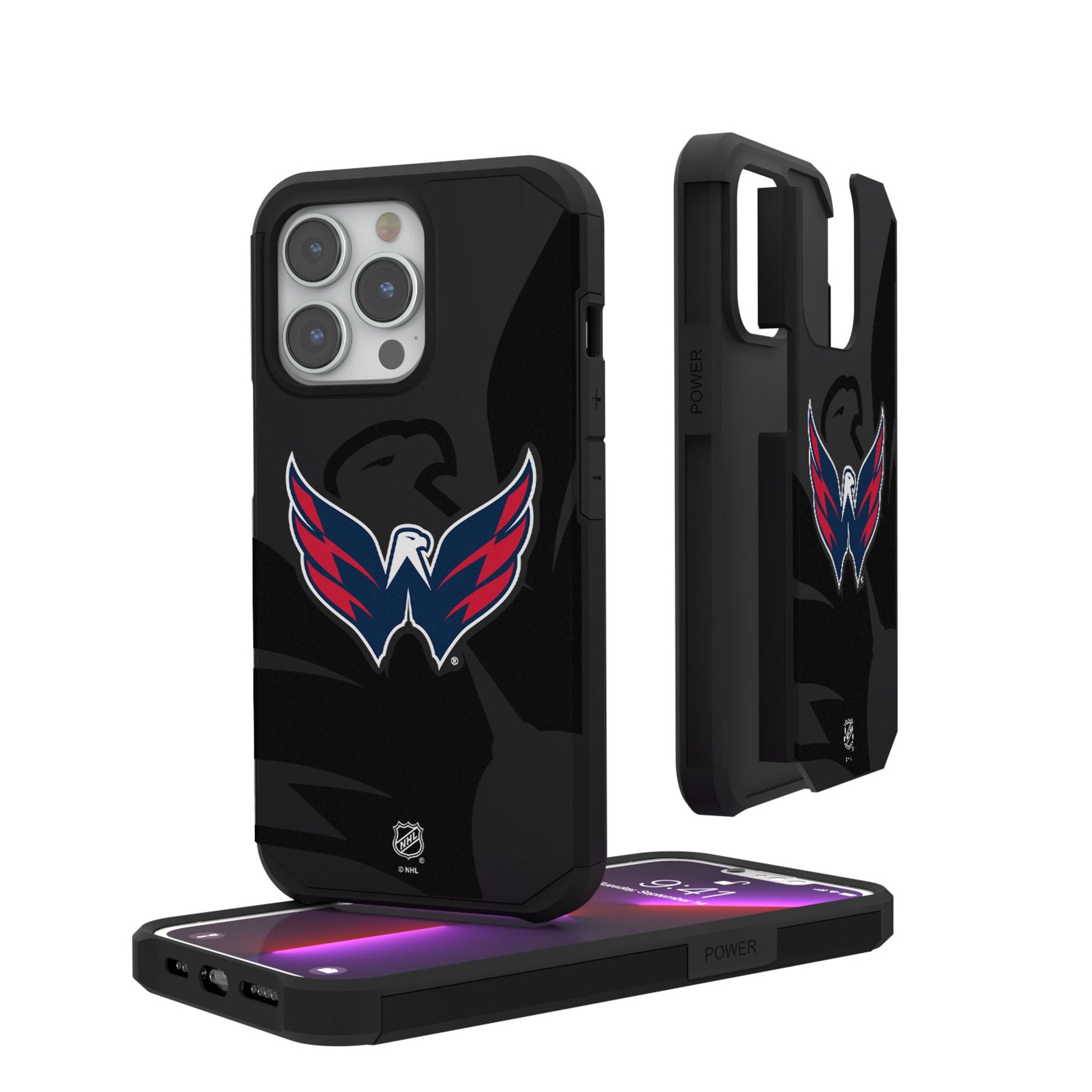 Washington Capitals Monocolor Tilt Rugged Phone Case