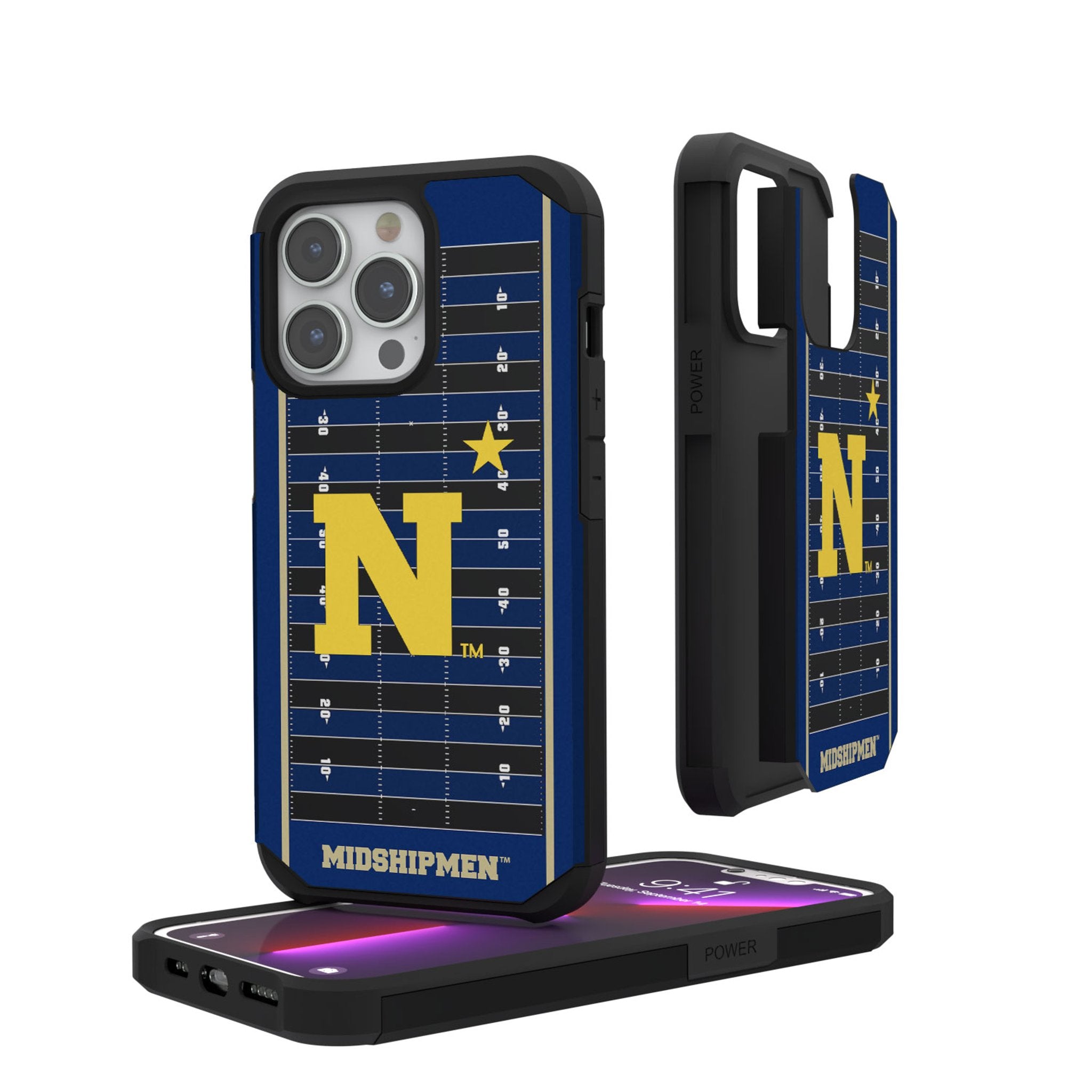 United State Naval Academy Midshipmen Field Rugged Phone Case