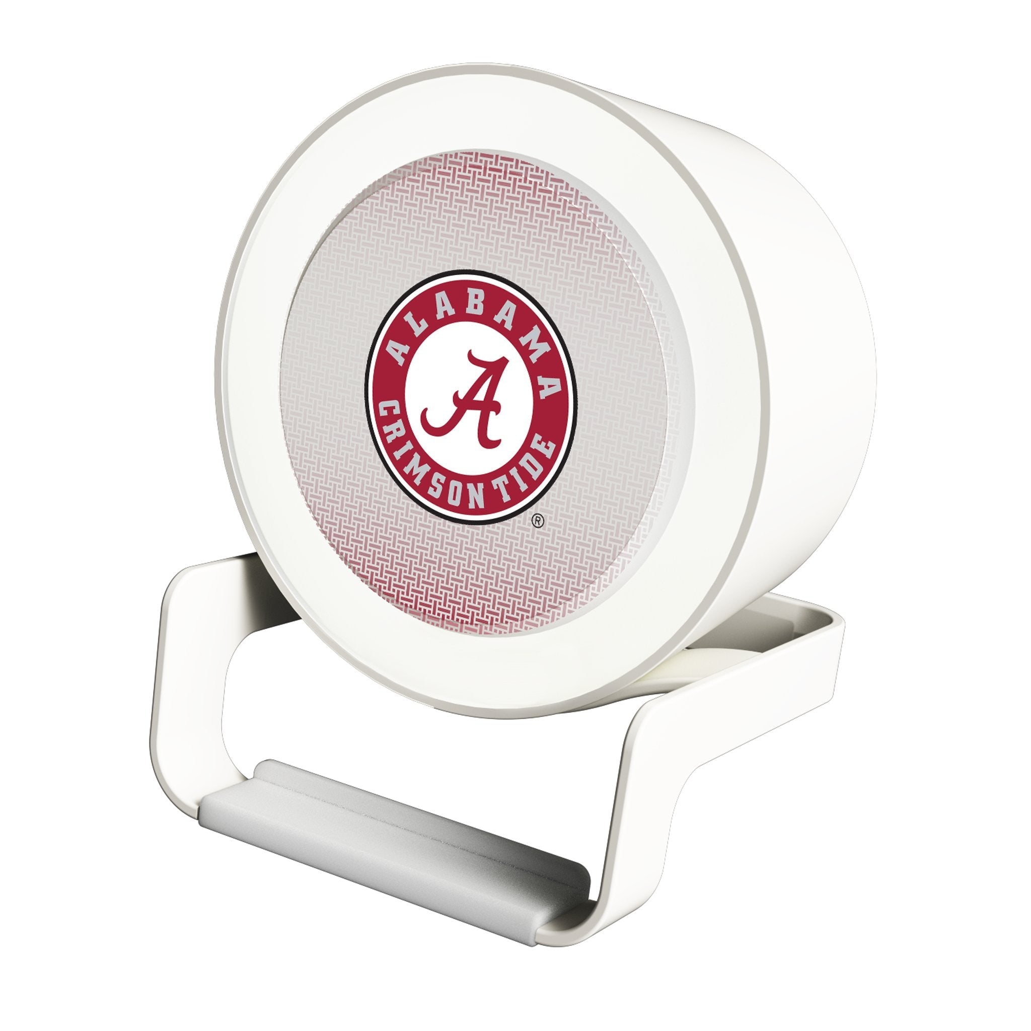 University of Alabama Crimson Tide Linen Night Light Charger and Bluetooth Speaker 1