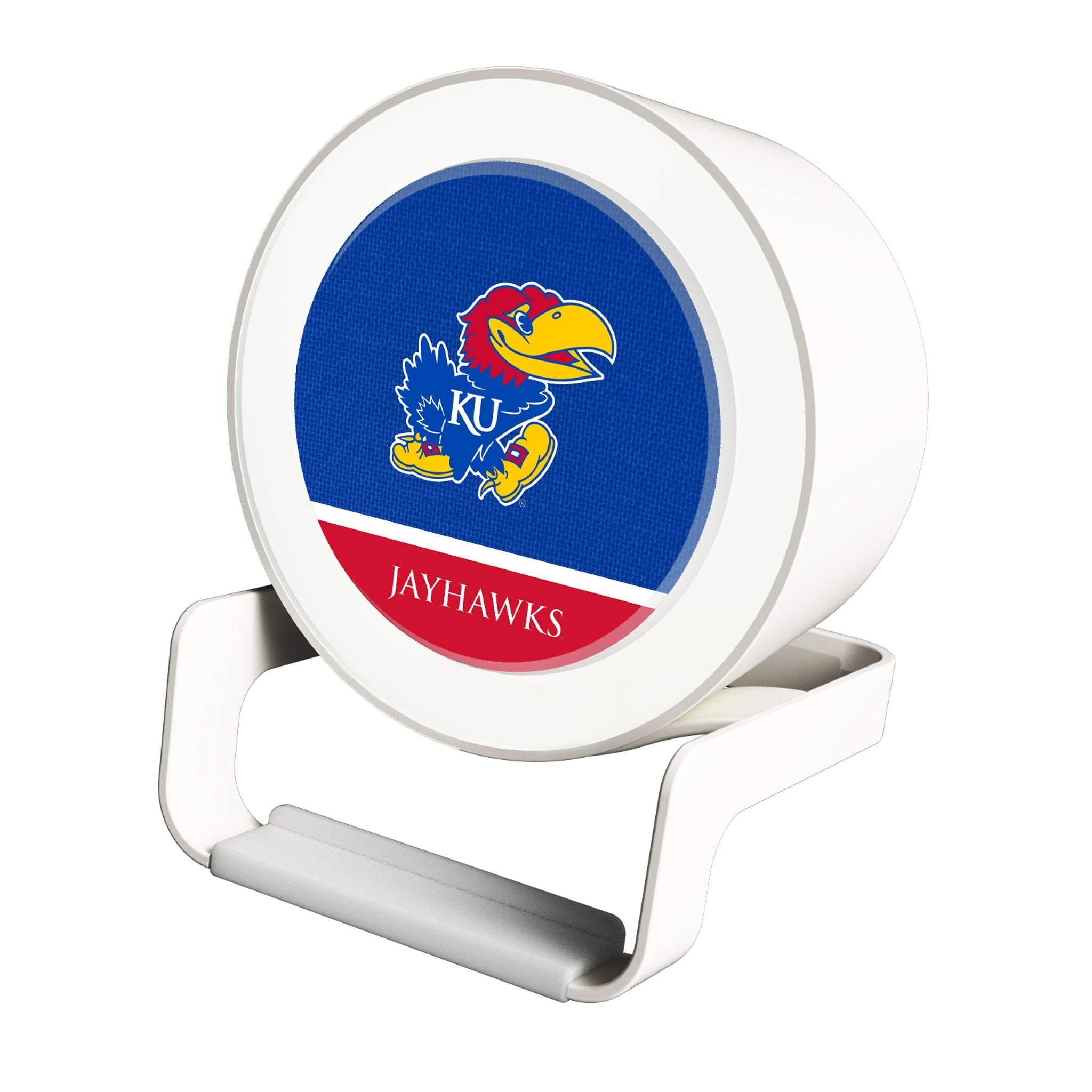 University of Kansas Jayhawks Endzone Solid Night Light Charger and Bluetooth Speaker 1