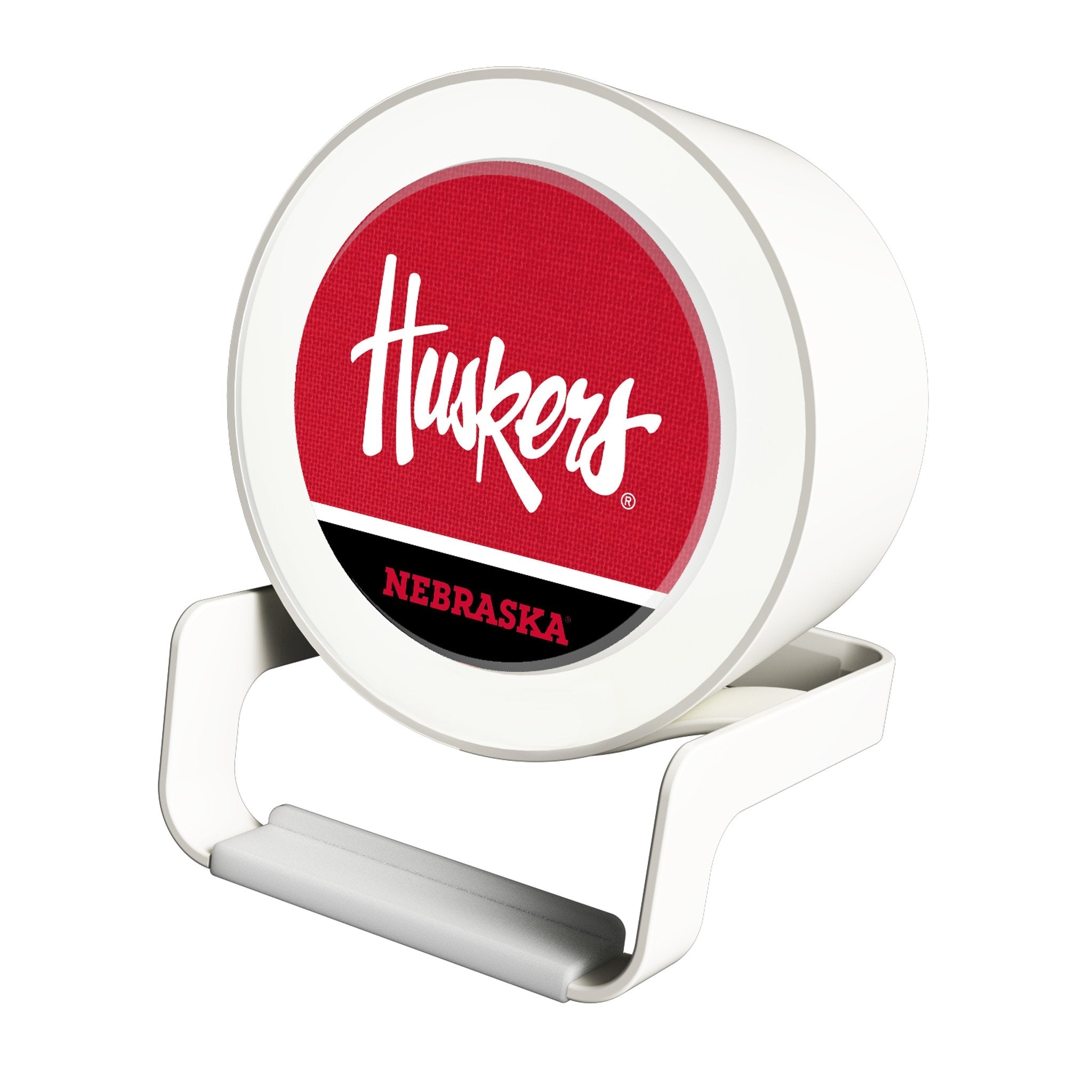 University of Nebraska Huskers Endzone Solid Night Light Charger and Bluetooth Speaker 1