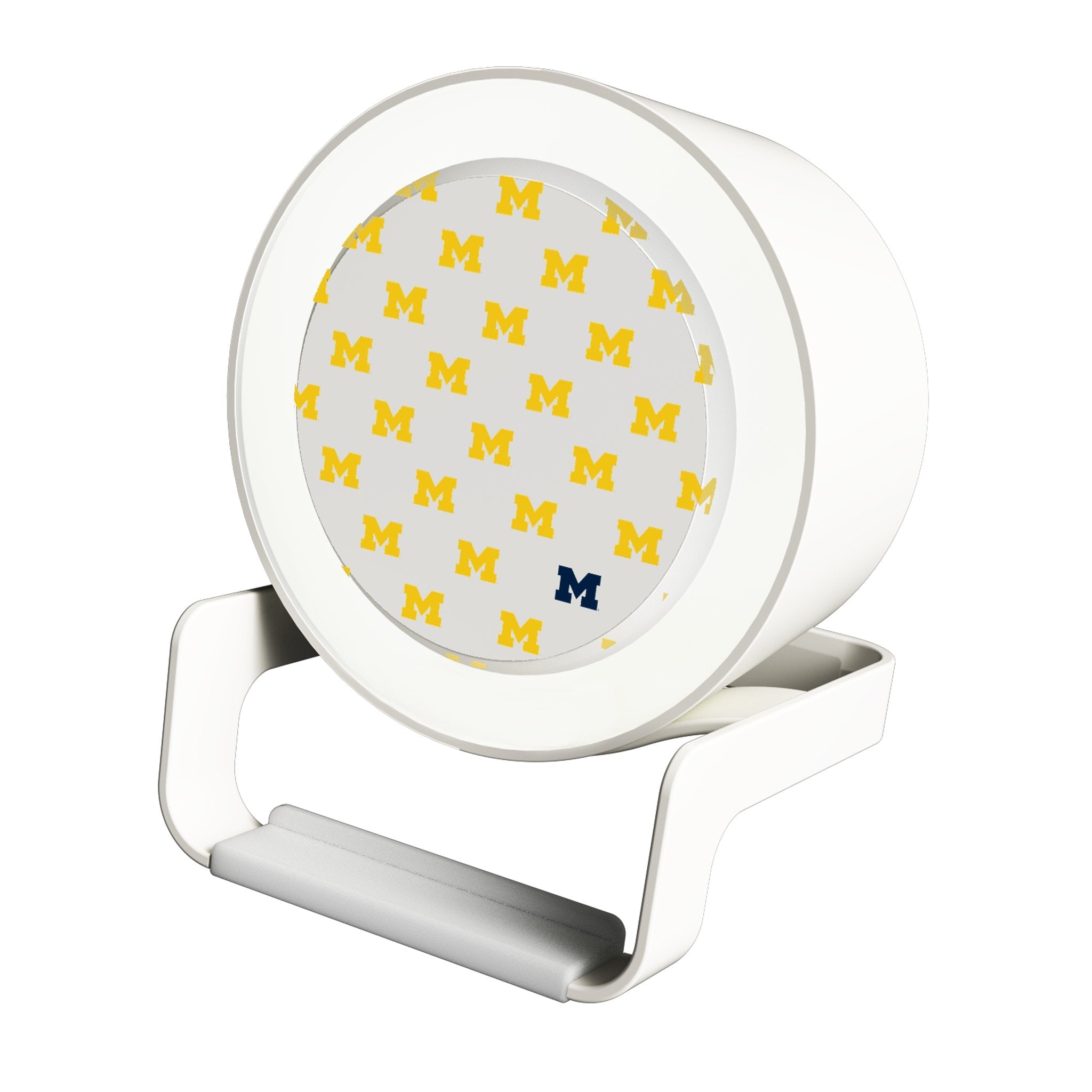 University of Michigan Wolverines Fashion Pattern Night Light Charger and Bluetooth Speaker 1