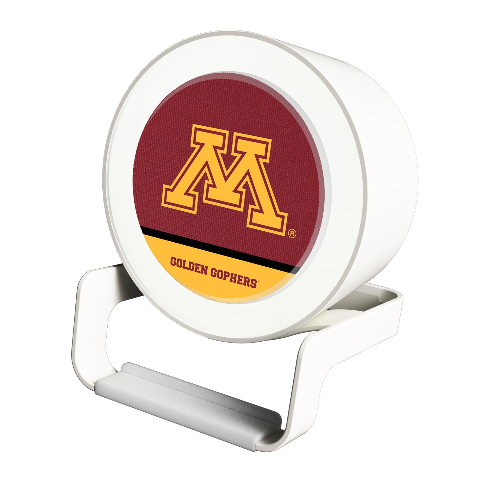 University of Minnesota Golden Gophers Endzone Solid Night Light Charger and Bluetooth Speaker 1