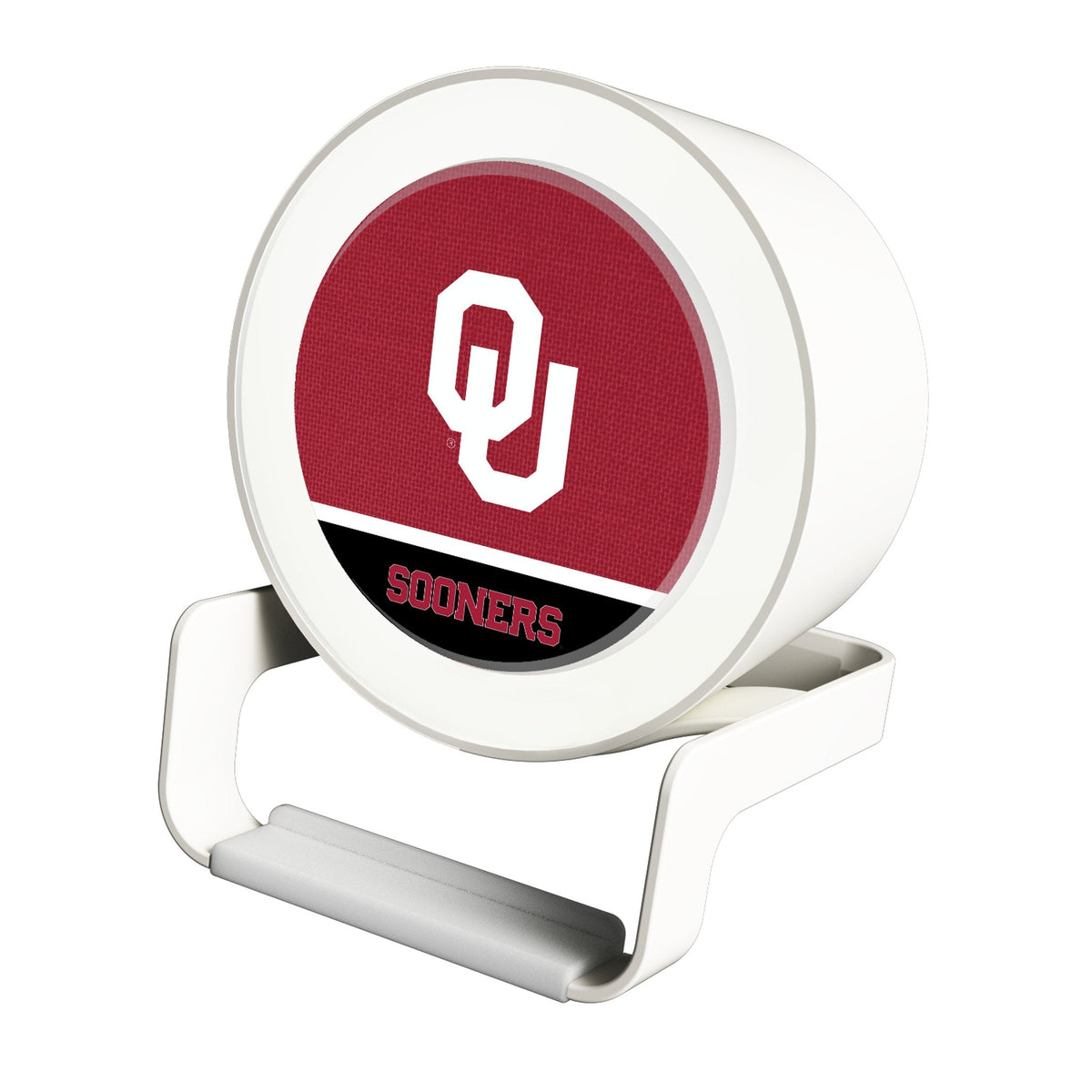 University of Oklahoma Sooners Endzone Solid Night Light Charger and Bluetooth Speaker