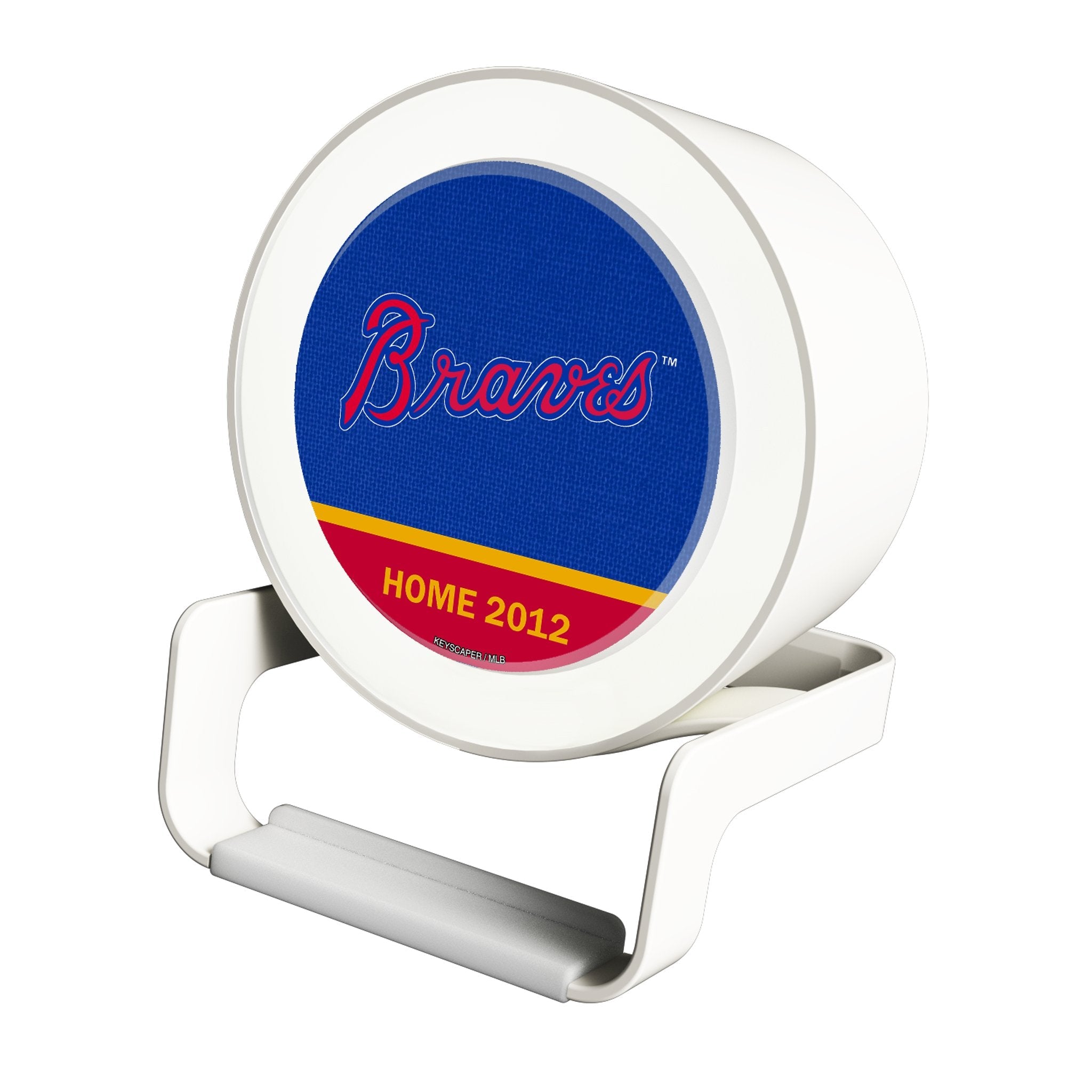 Atlanta Braves Home 2012 - Cooperstown Collection Endzone Solid Night Light Charger and Bluetooth Speaker