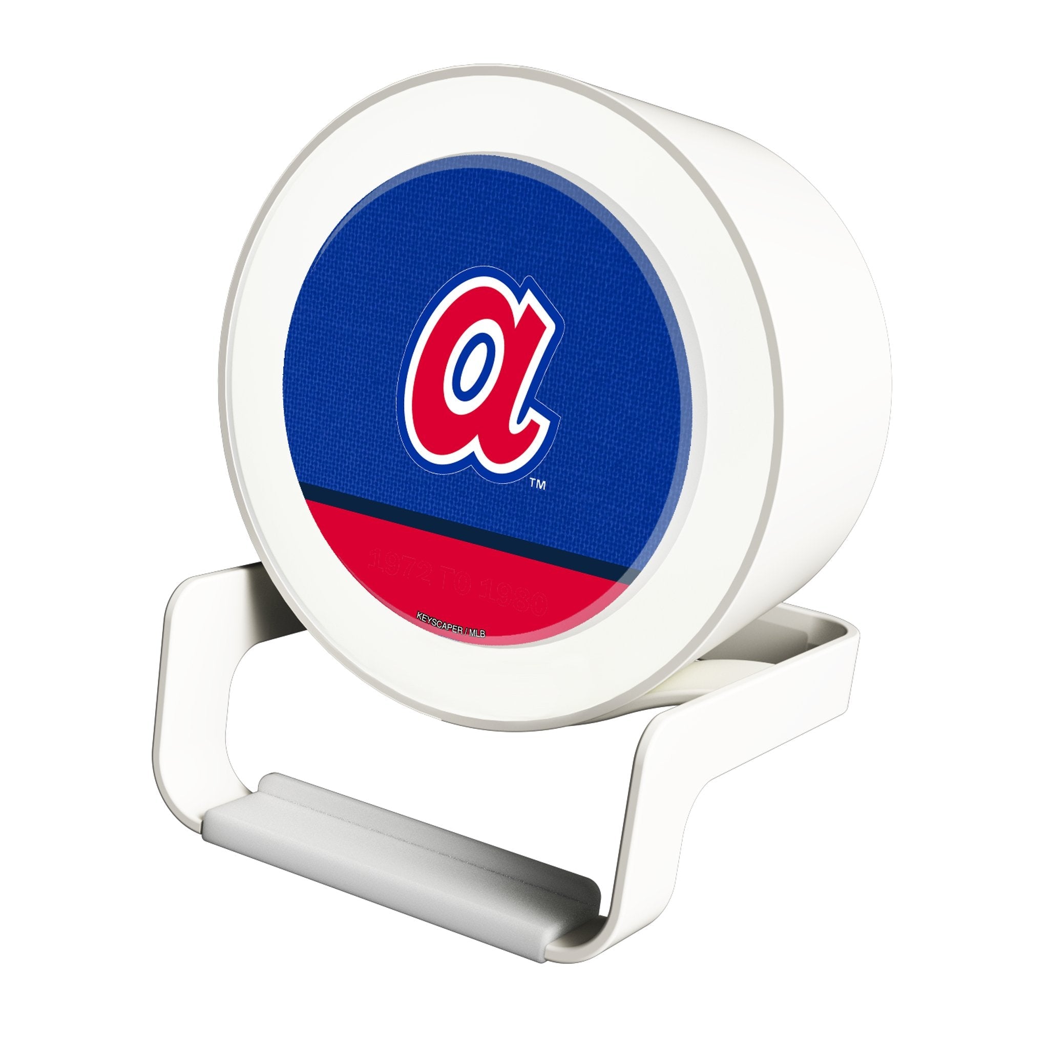 Atlanta Braves 1972-1980 - Cooperstown Collection Endzone Solid Night Light Charger and Bluetooth Speaker 1