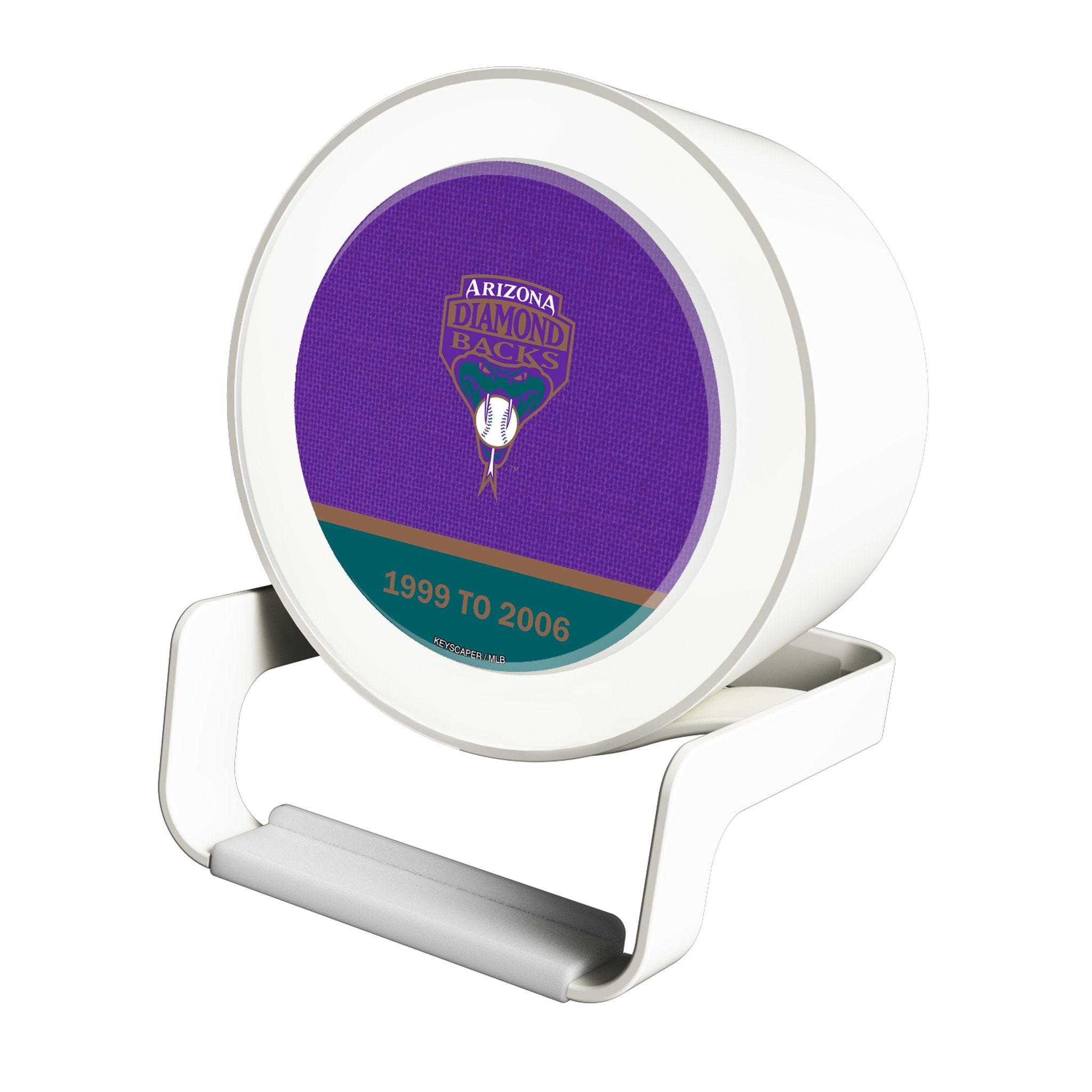 Arizona Diamondbacks 1999-2006 - Cooperstown Collection Endzone Solid Night Light Charger and Bluetooth Speaker