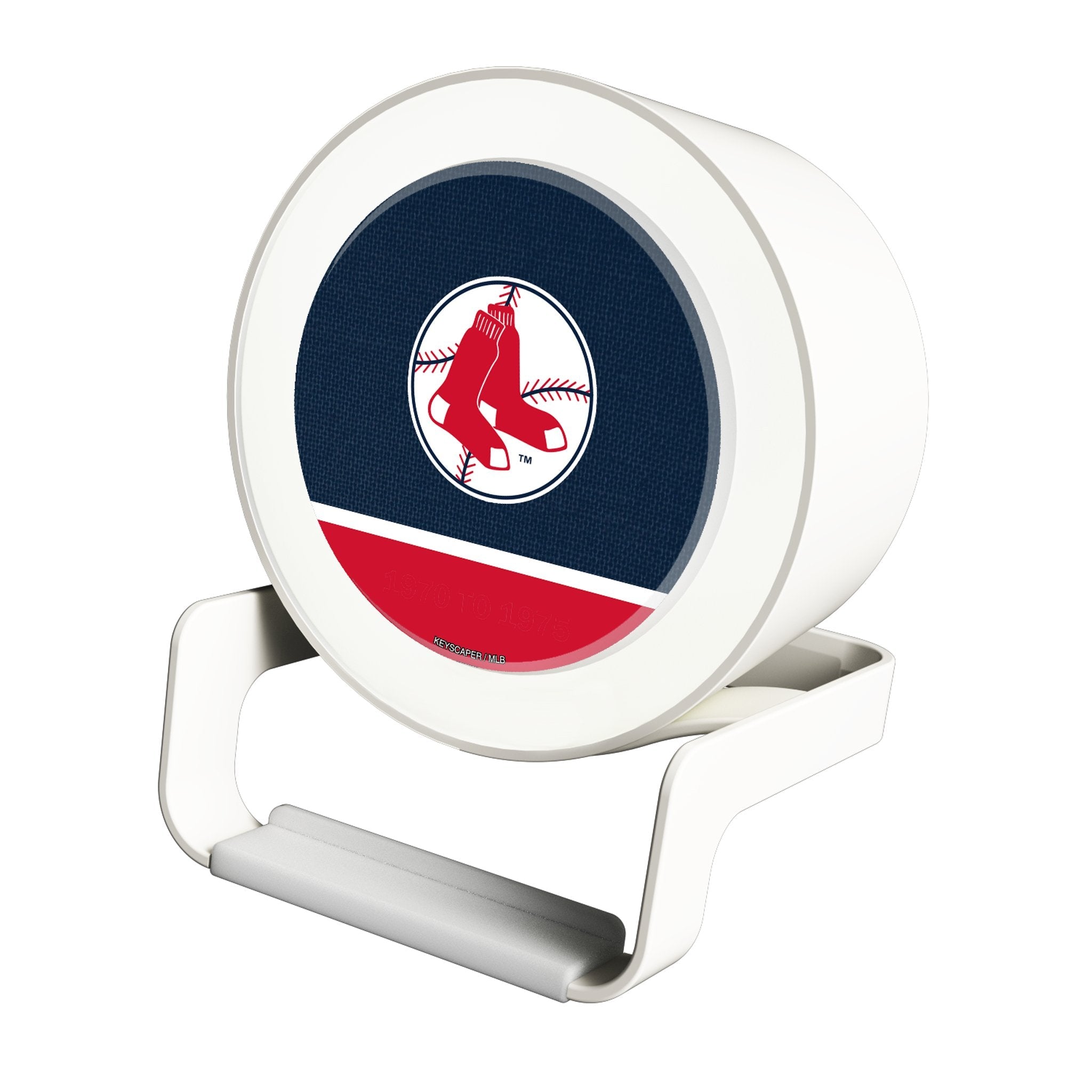 Boston Red Sox 1970-1975 - Cooperstown Collection Endzone Solid Night Light Charger and Bluetooth Speaker