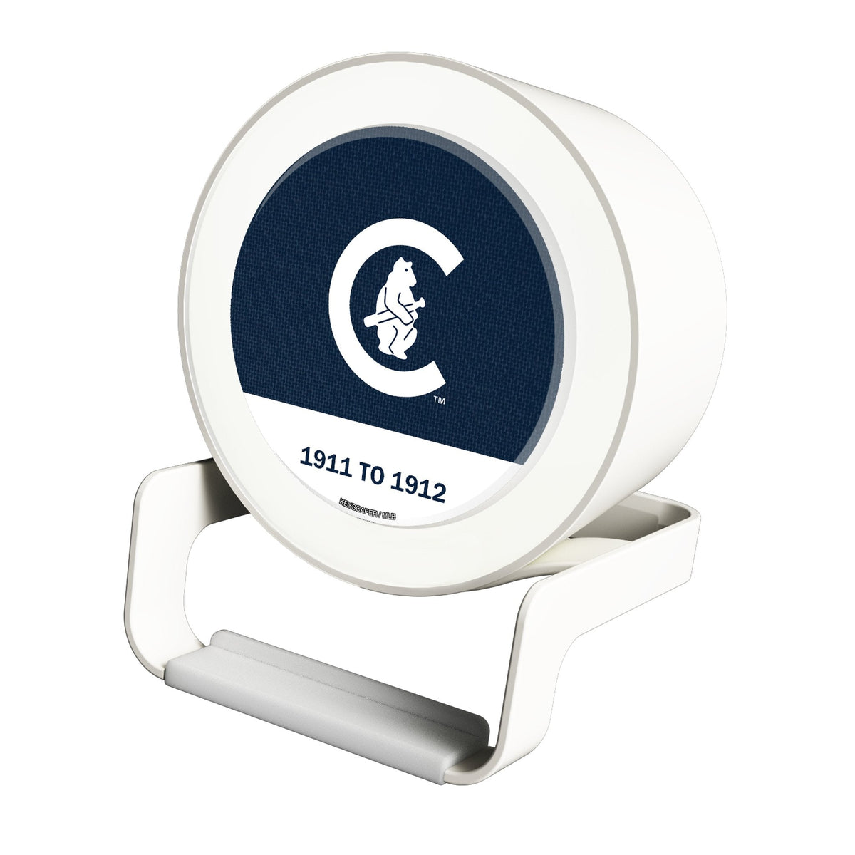 Chicago Cubs 1911-1912 - Cooperstown Collection Endzone Solid Night Light Charger and Bluetooth Speaker 1