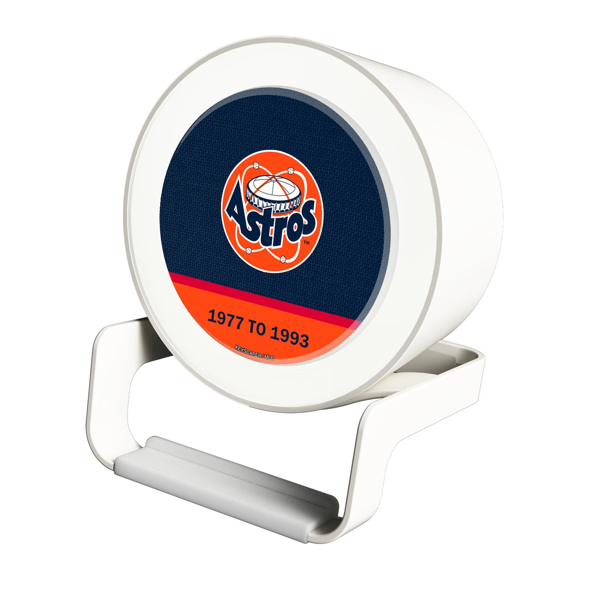 Houston Astros 1977-1993 - Cooperstown Collection Endzone Solid Night Light Charger and Bluetooth Speaker 1