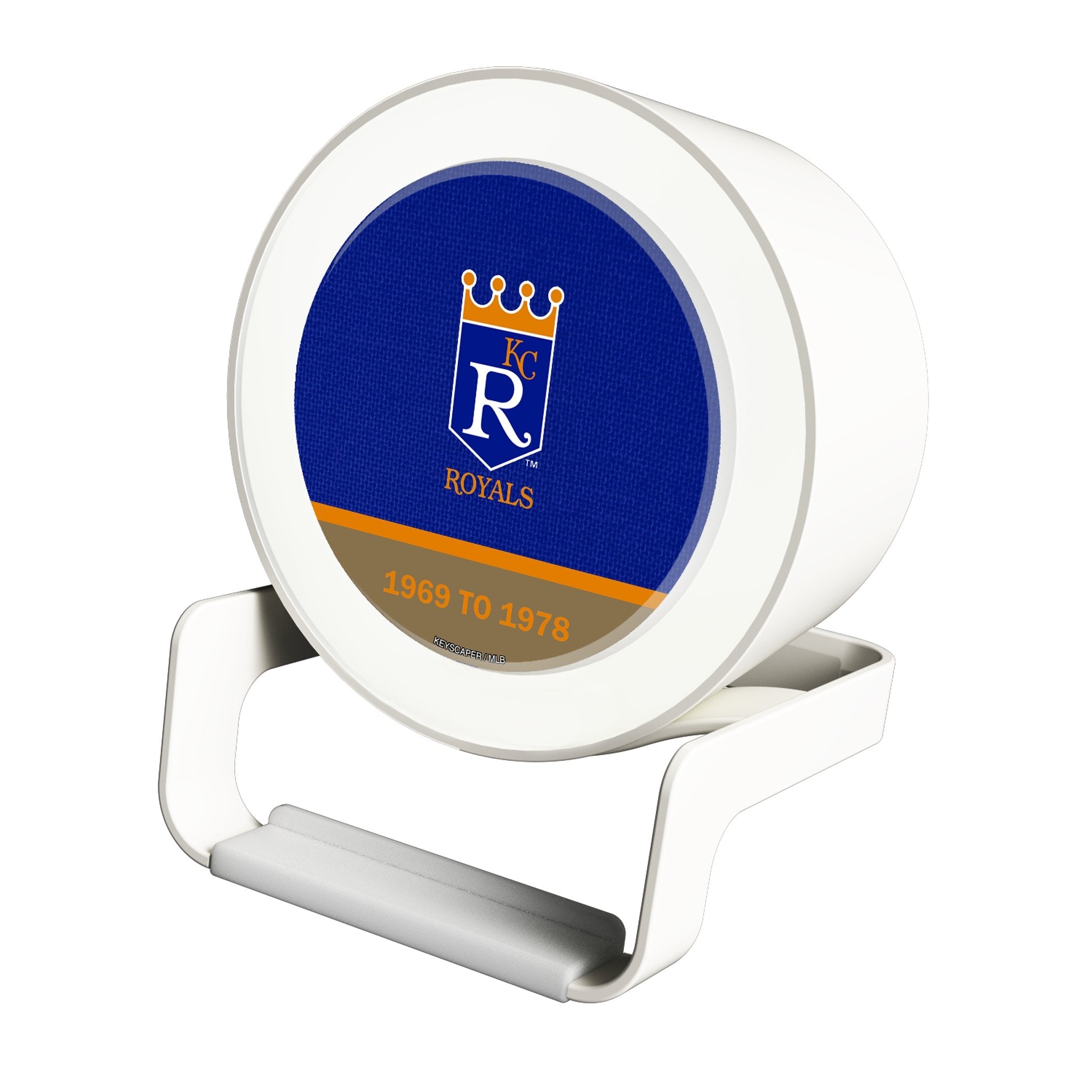 Kansas City Royals 1969-1978 - Cooperstown Collection Endzone Solid Night Light Charger and Bluetooth Speaker